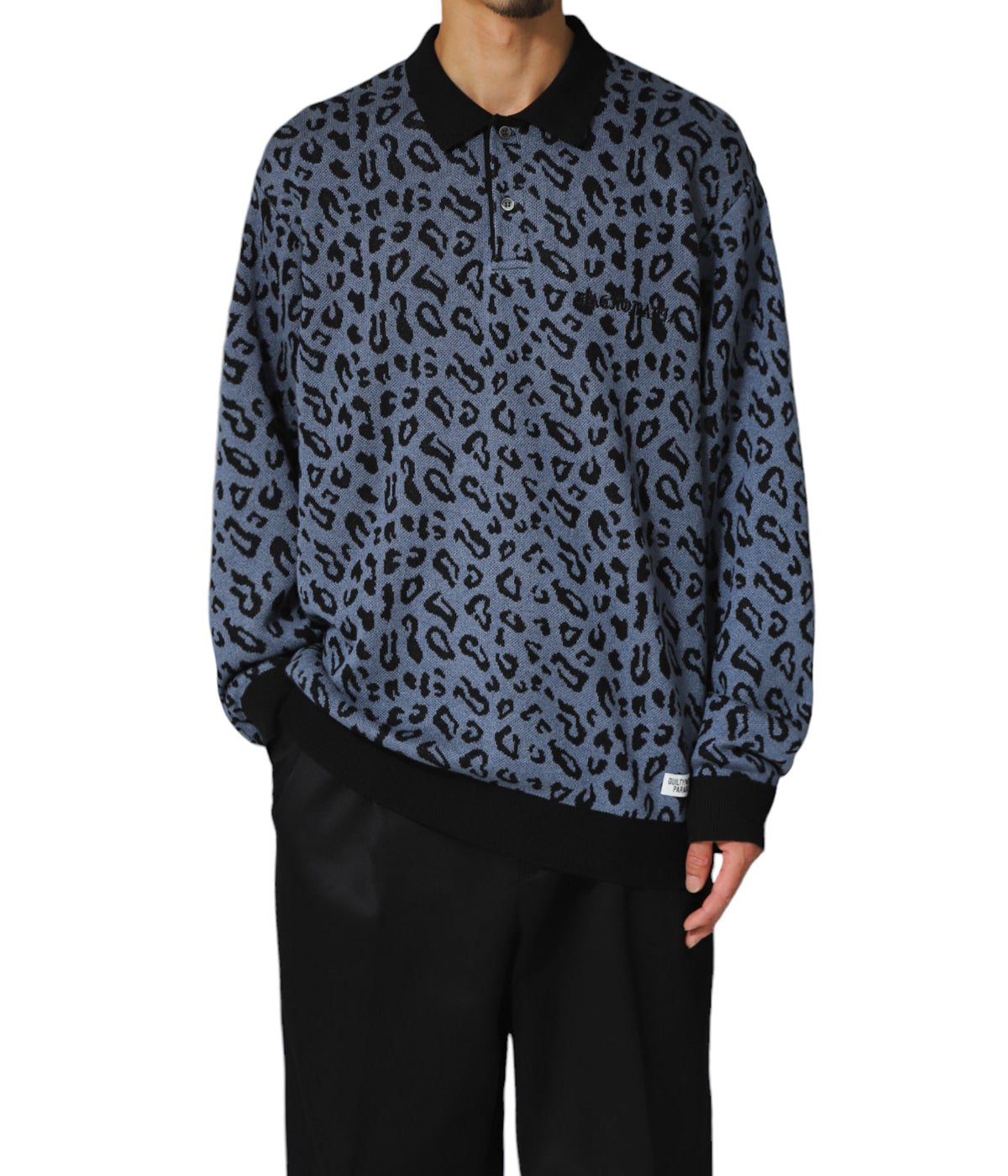 LEOPARD KNIT POLO SHIRT | WACKO MARIA(ワコマリア) / トップス ポロシャツ ニット・セーター (メンズ)の通販  - ARKnets 公式通販