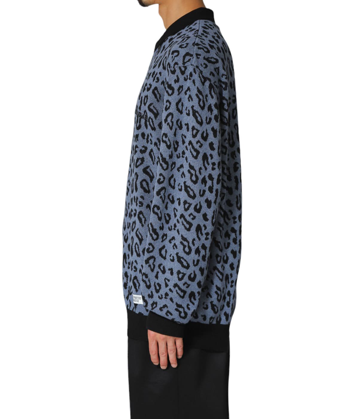 LEOPARD KNIT POLO SHIRT | WACKO MARIA(ワコマリア) / トップス ポロシャツ ニット・セーター (メンズ)の通販  - ARKnets 公式通販