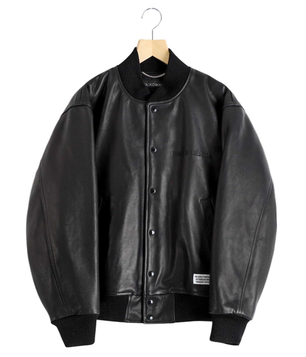 LEATHER VARSITY JACKET -A- ( TYPE-1 ) | WACKO MARIA(ワコマリア) / アウター レザージャケット  (メンズ)の通販 - ARKnets 公式通販