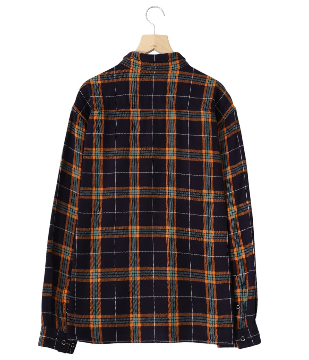 COTTON FLANNEL NAVY CHECK SHIRT | RATS(ラッツ) / トップス 長袖シャツ (メンズ)の通販 -  ARKnets(アークネッツ) 公式通販 【正規取扱店】