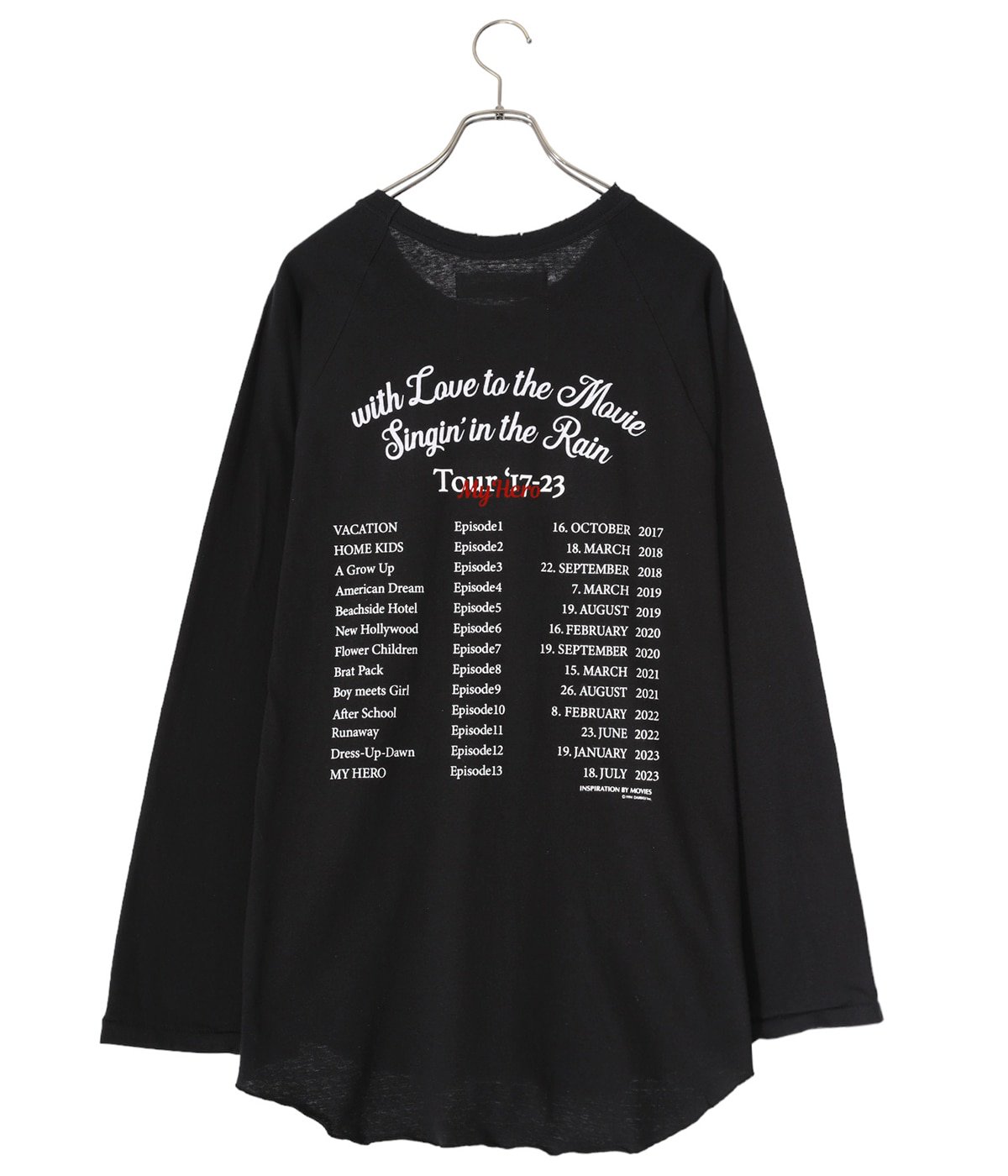 Tour“ Big Raglan Tee | DAIRIKU(ダイリク) / トップス カットソー長袖