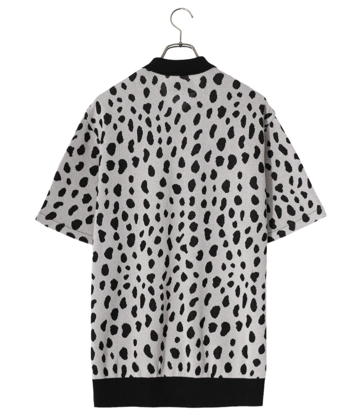 LEOPARD KNIT POLO SHIRT | WACKO MARIA(ワコマリア) / トップス ...