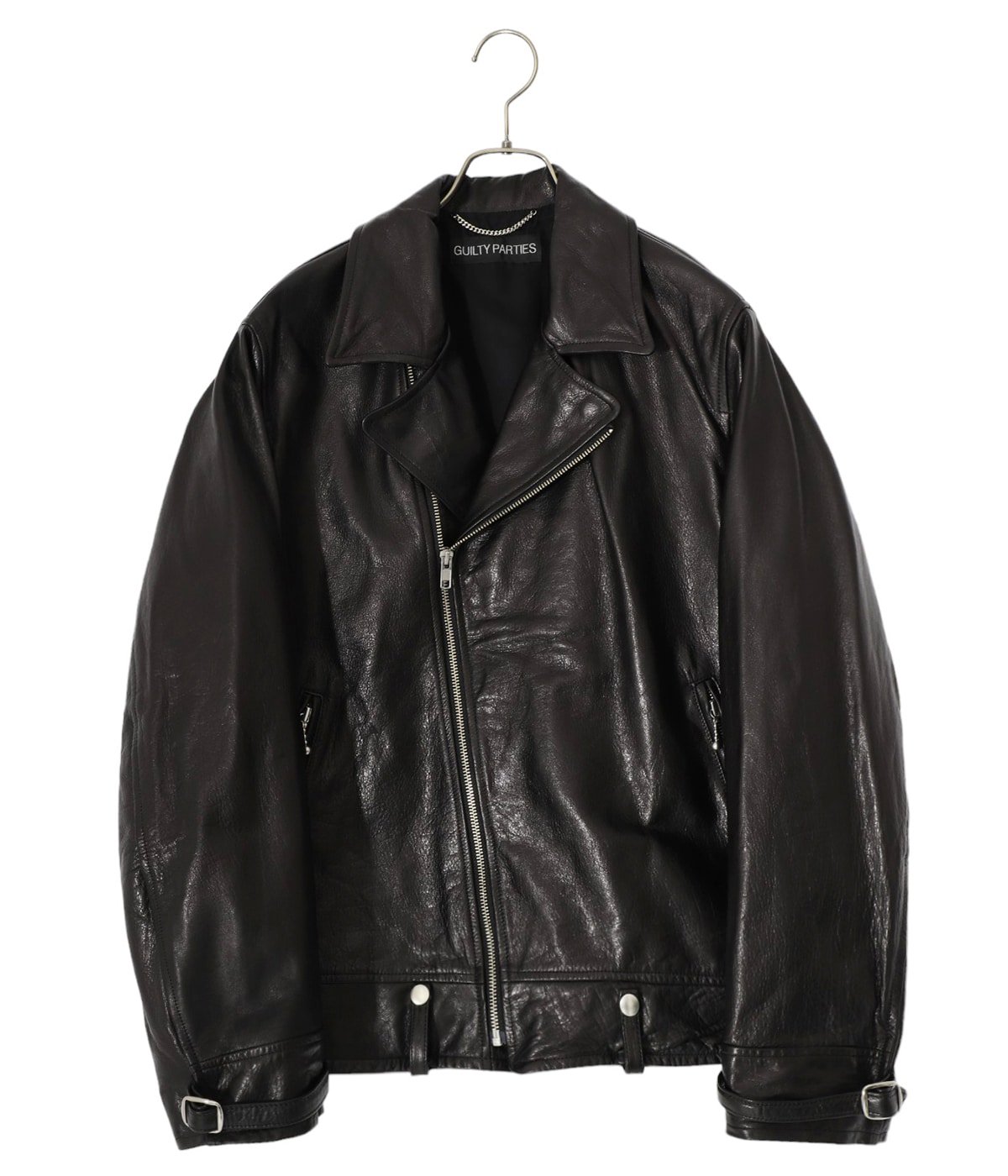 DOUBLE RIDERS LEATHER JACKET ( TYPE-1 ) | WACKO MARIA(ワコマリア ...