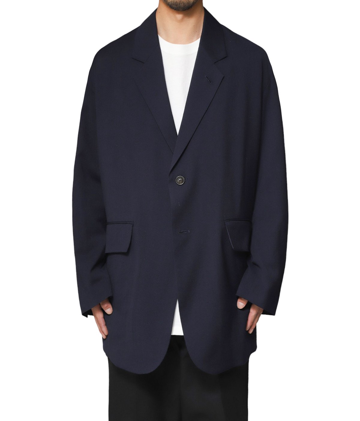 WOOL RAYON SILK - 2 BUTTON JACKET | URU(ウル) / アウター スーツ ...