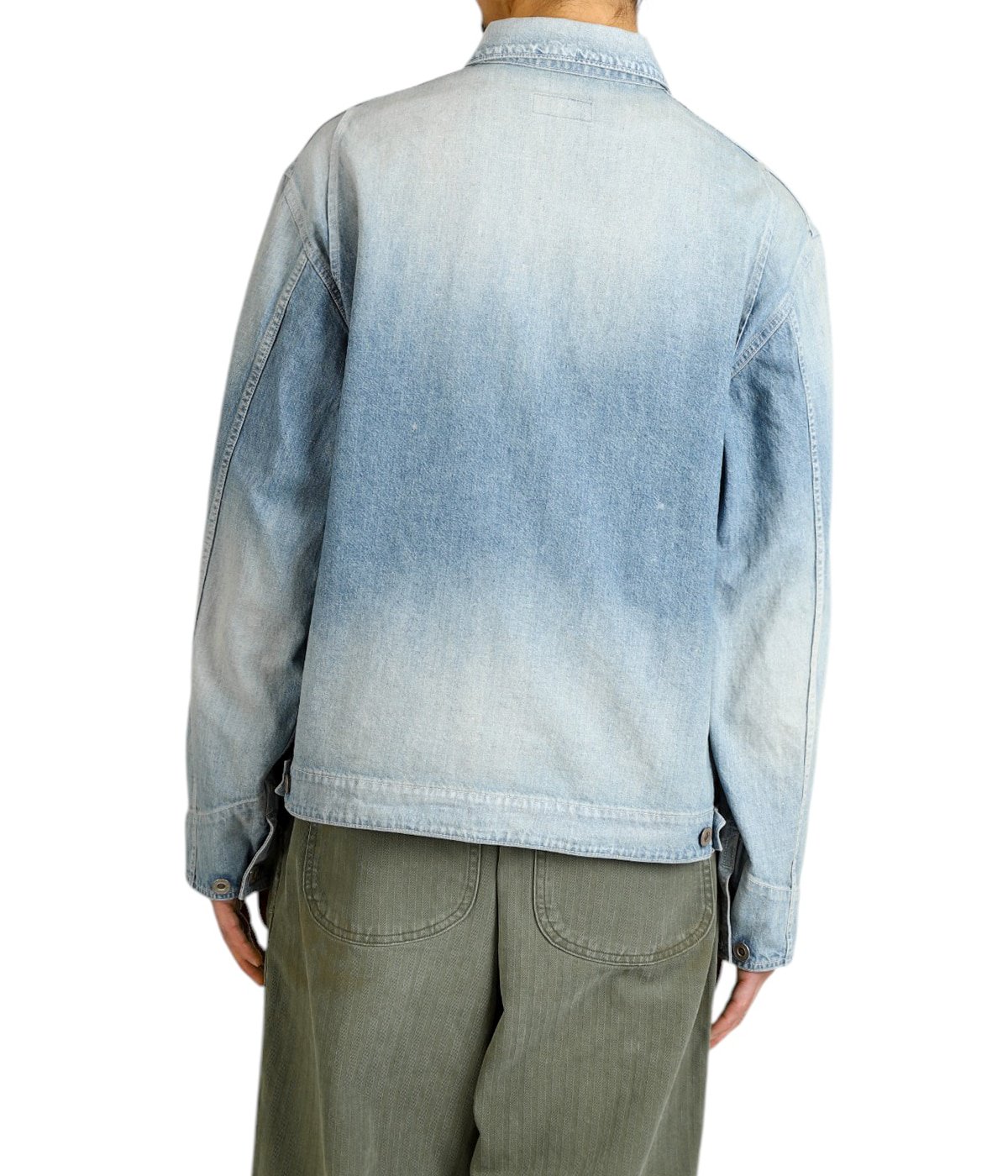 サイズ2 ヘリル ネップデニム ジャケット Nepdenim jacket | HERILL(へリル) / アウター デニムジャケット
