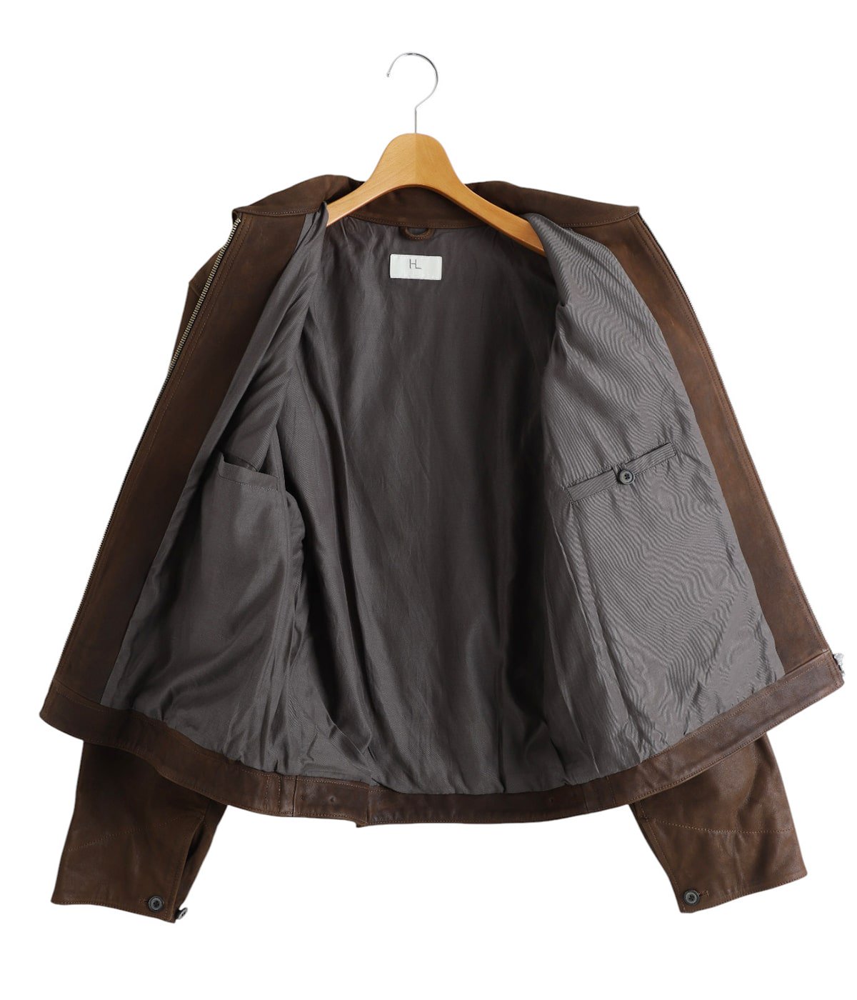 ジャケット・アウター herill cow nubuck jacket 1 HERILL Cow nubuck jacket - ISLE
