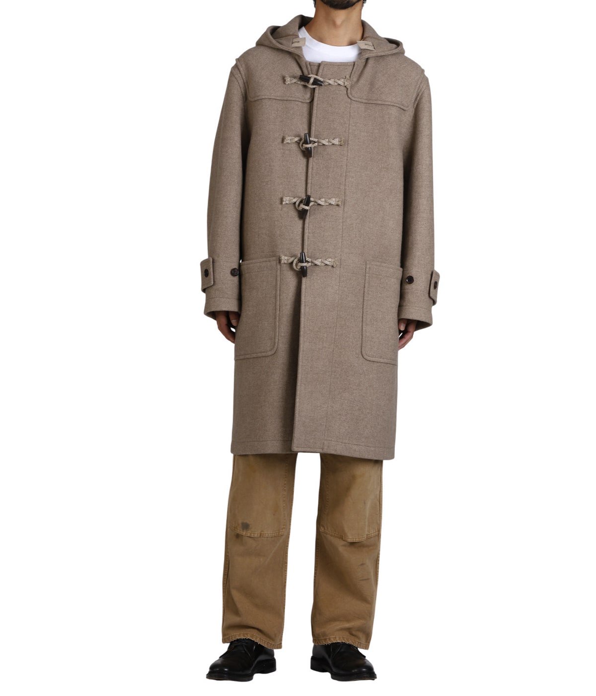 HERILL(へリル) カシミヤ ダッフルコート サイズ2 HERILL(ヘリル) / ダッフルコート/2/カシミア/BRW/20-020-HL-8000-3