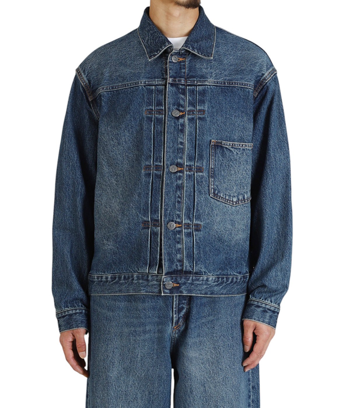 3*様 A.P.C. 90's 日本製 デニムジャケット ヴィンテージ 　Gジャ VESTE JEAN 1st-DENIM DELAVE 90'S | A.P.C.(アーぺーセー) / アウター