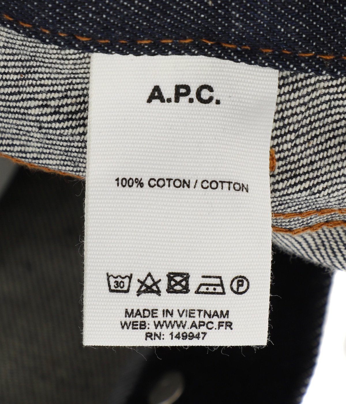 A.P.C アーペーセー PETIT STANDARD デニム ブラック 31 PETIT STANDARD | A.P.C.(アーぺーセー) / パンツ デニムパンツ