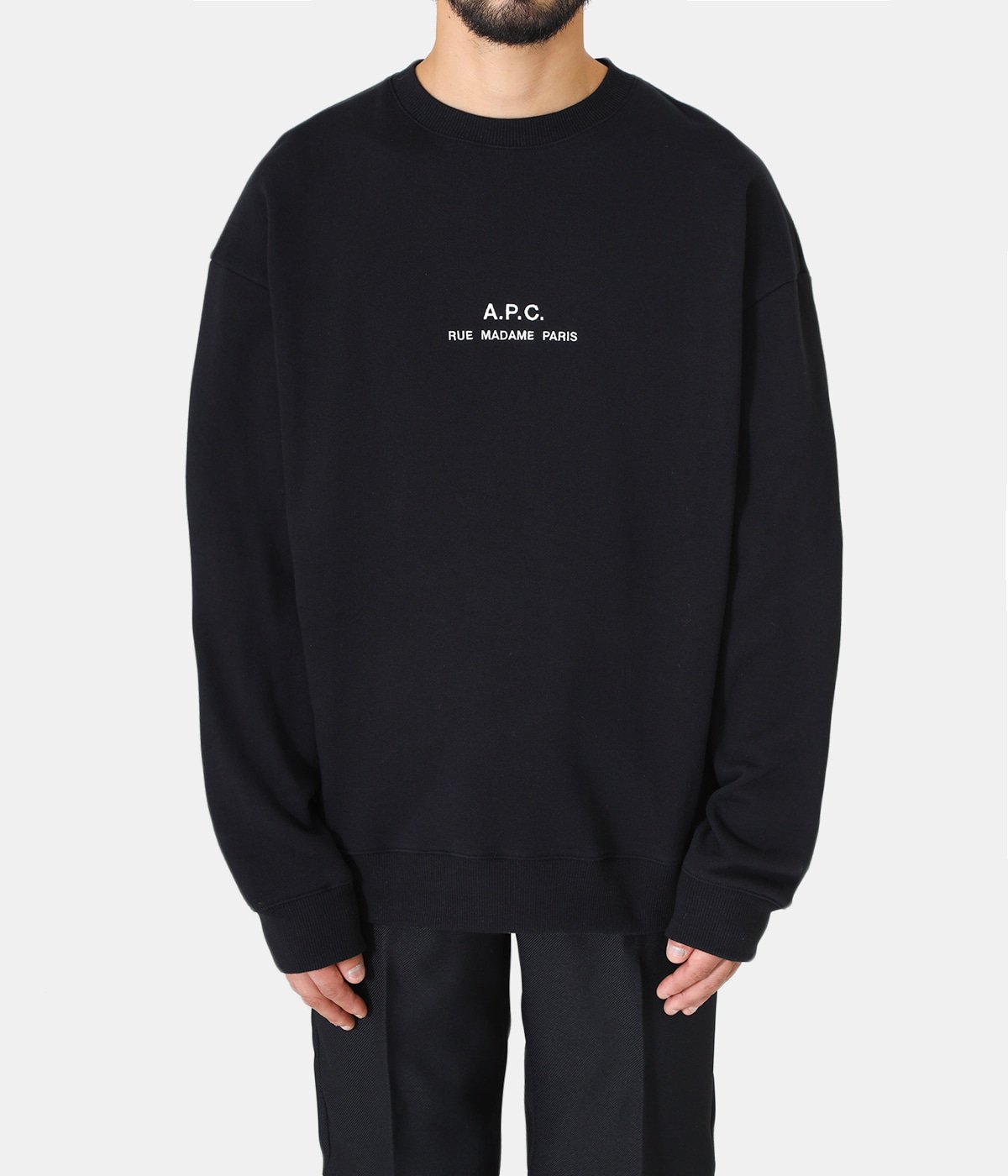 SWEAT PETITE RUE MADAME （MOLETON BASIQUE HOMME) | A.P.C.(アーぺ