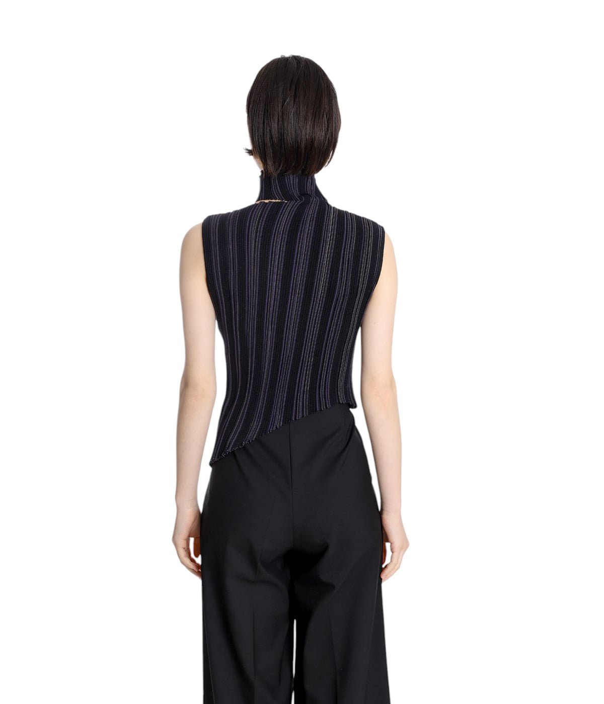 レディース】ASYMMETRIC SLEEVELESS OVAL TOP(MARGA) | PHOTOCOPIEU