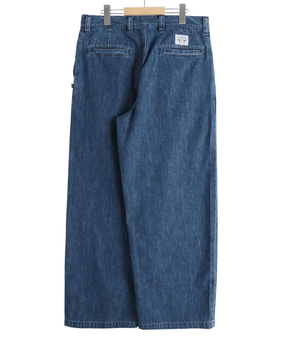 美品20AW DESCENDANT デニム パンツ 201P SF DENIM WIDE TROUSERS | DESCENDANT(ディセンダント) / パンツ