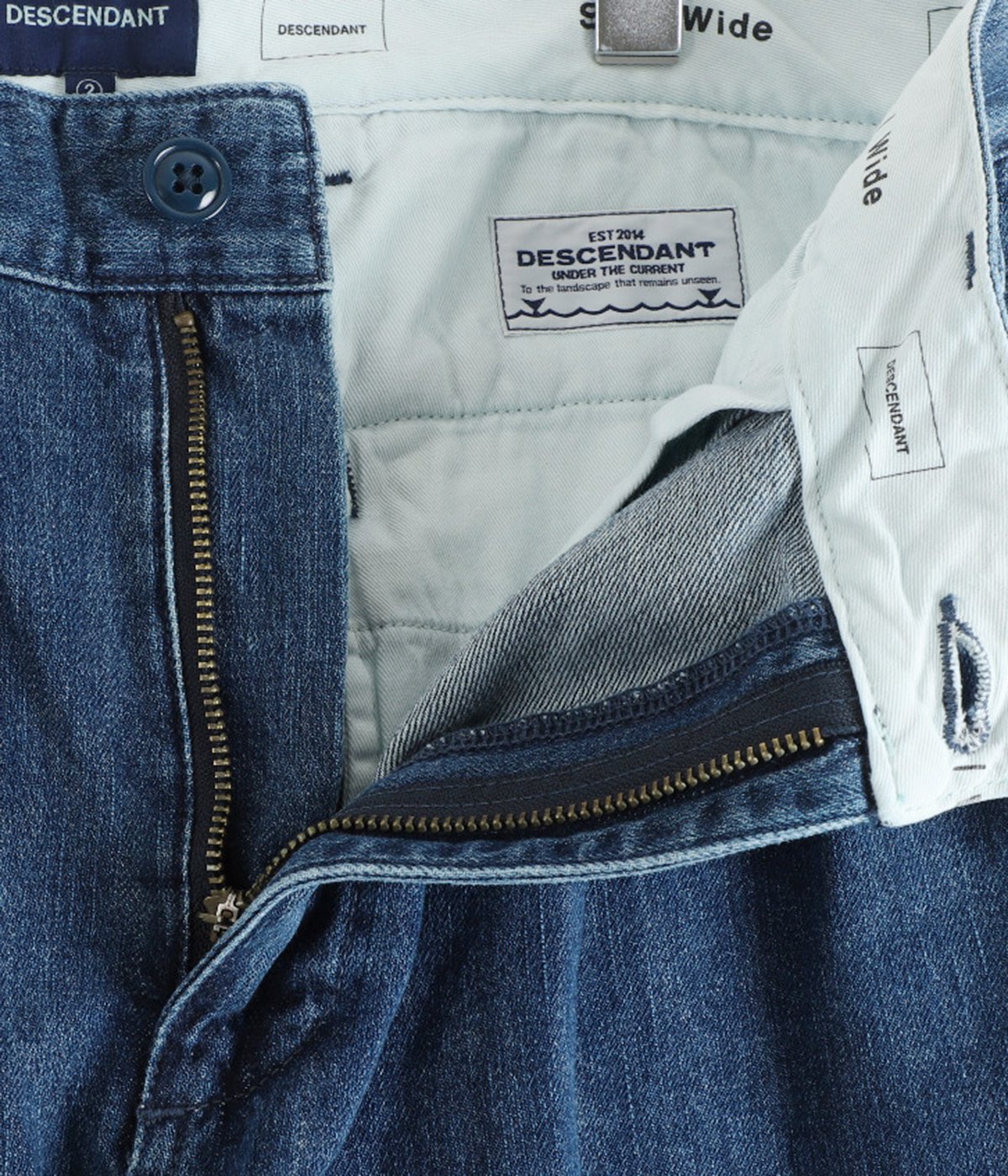 SF DENIM WIDE TROUSERS | DESCENDANT(ディセンダント) / パンツ