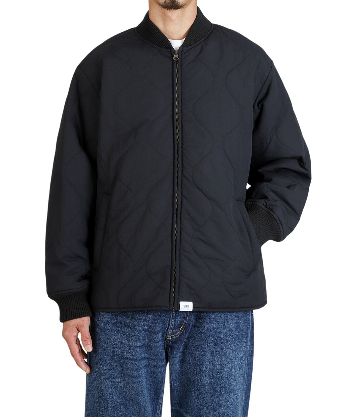 新品タグ付き DESCENDANT ロゴ ワッペン 中綿 ジャケット 黒 2 BURNS PADDING JACKET | DESCENDANT(ディセンダント) / アウター