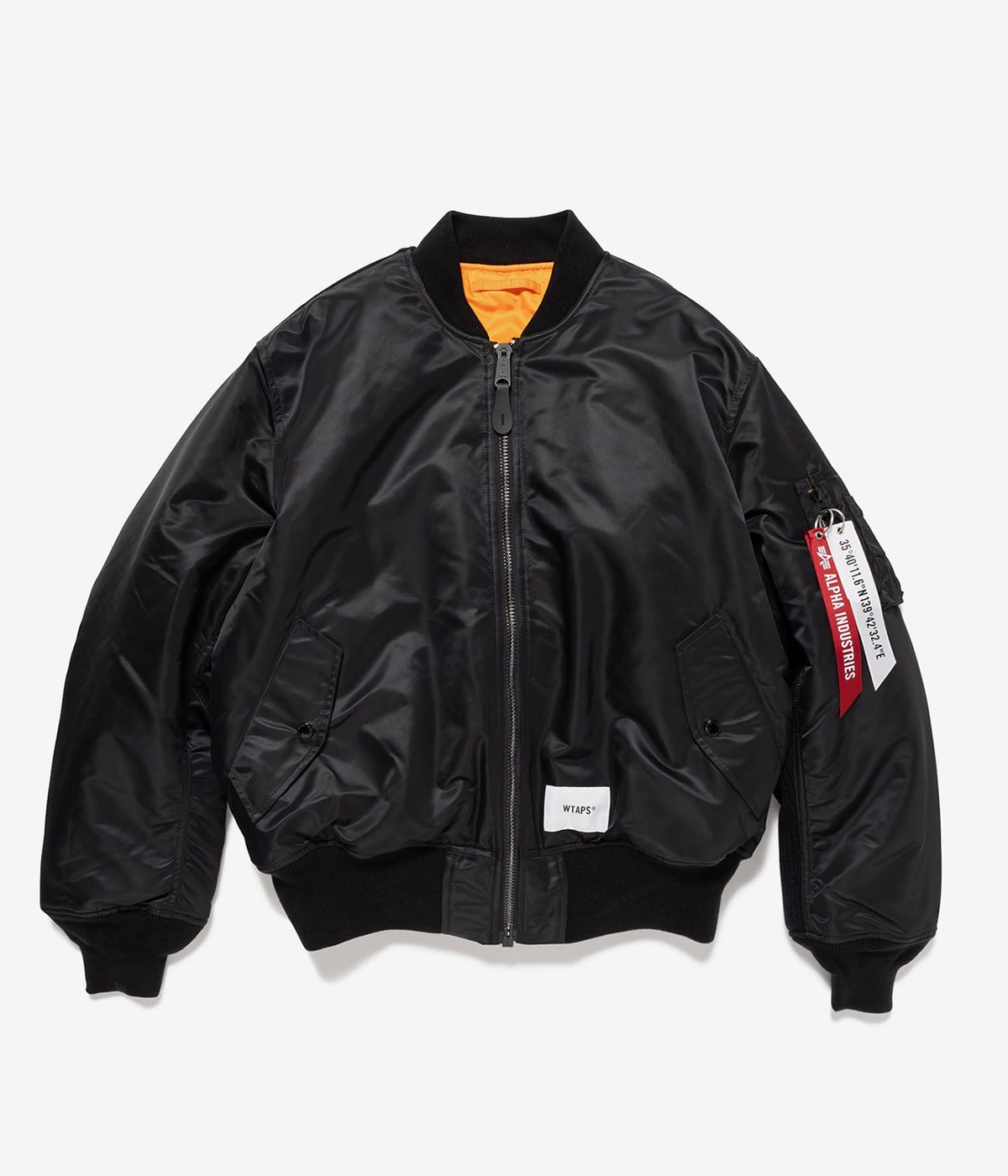 wtaps MA-1 CORE SPEC / JACKET Lサイズ MA-1 CORE SPEC / JACKET / NYLON. TWILL. ALPHA INDUSTRIES | WTAPS