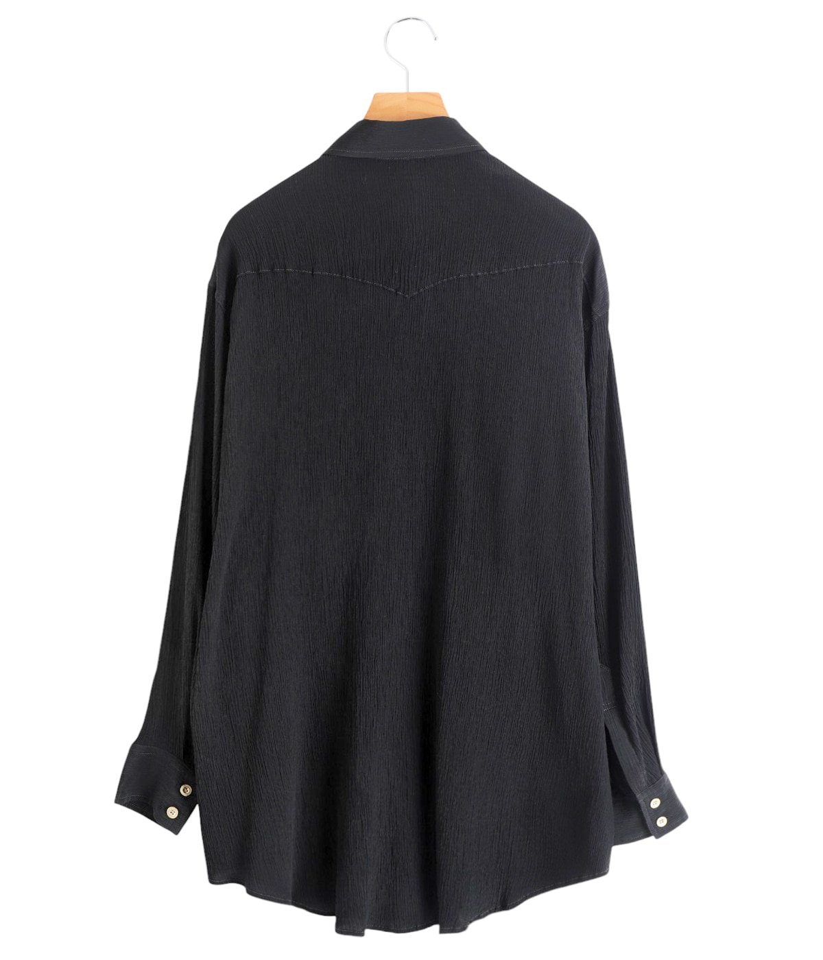 PHOTOCOPIEU/フォトコピューアシンメトリートップス/カットソー36 ASYMMETRIC ZIP BLOUSE PHOTOCOPIEU フォトコピュー