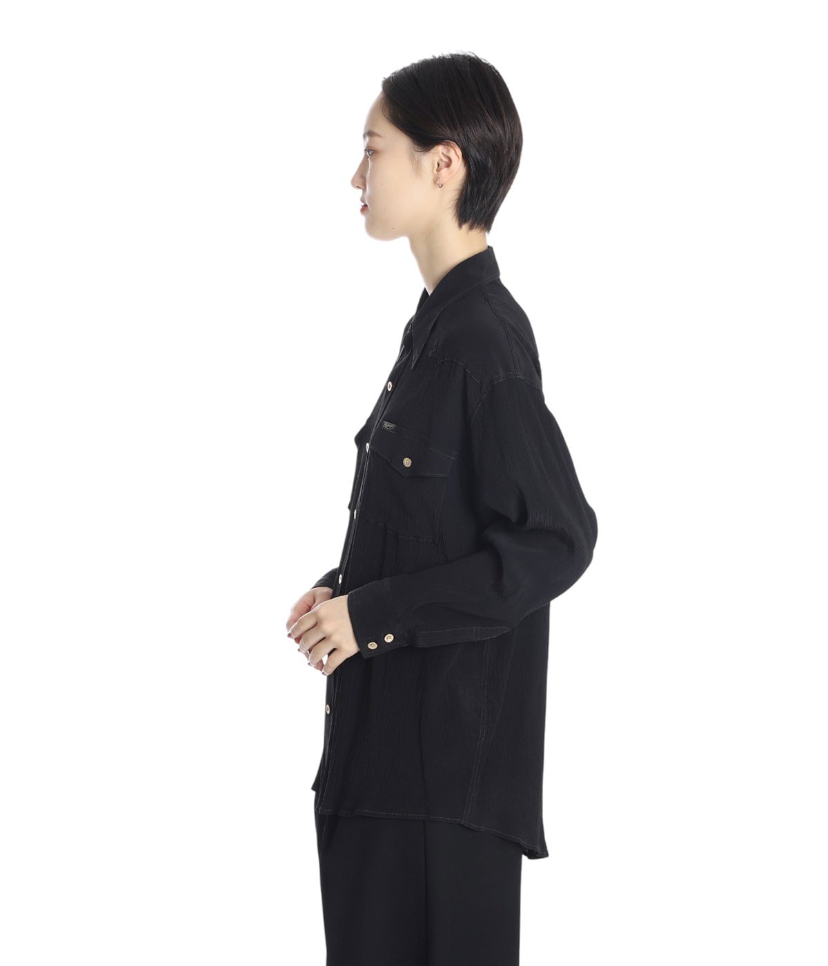 レディース】COLOR STICHING SHIRT | PHOTOCOPIEU(フォトコピュー