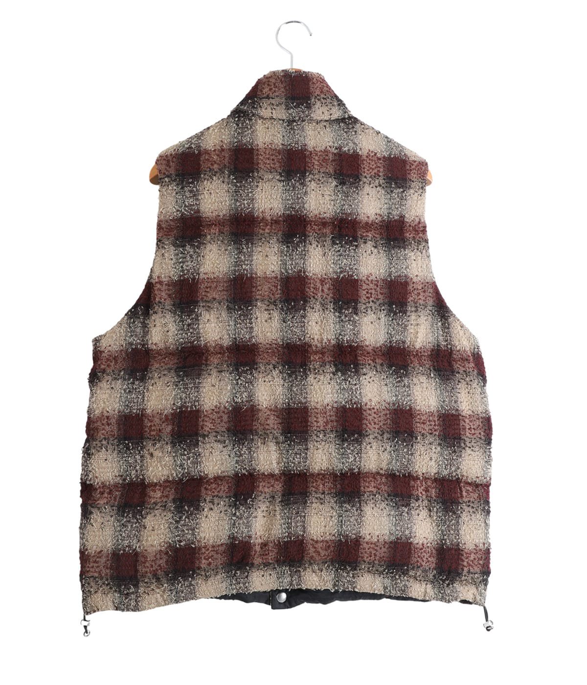 PLAID PUFFER REVERSIVLE VEST | SUGARHILL(シュガーヒル) / アウター