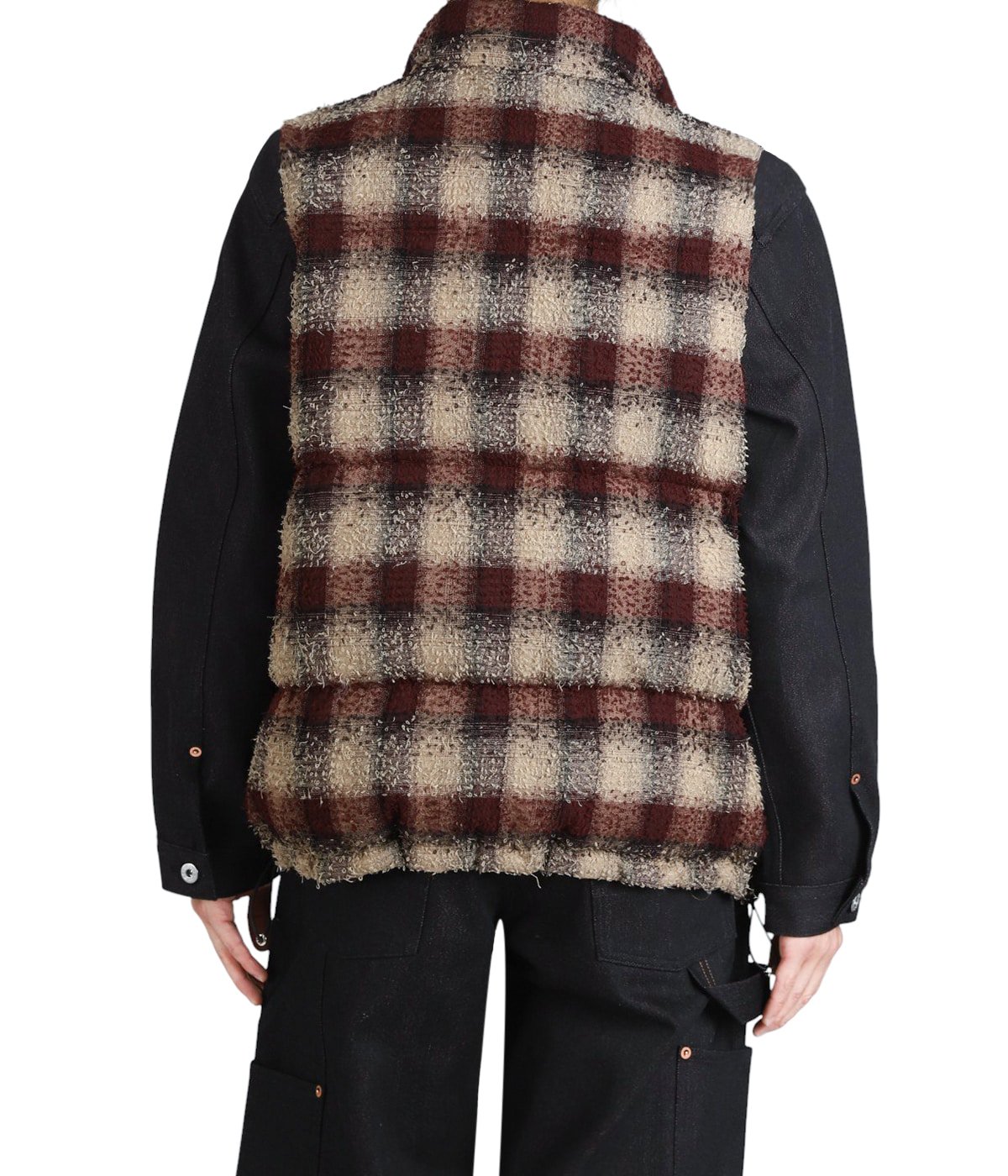 PLAID PUFFER REVERSIVLE VEST | SUGARHILL(シュガーヒル) / アウター