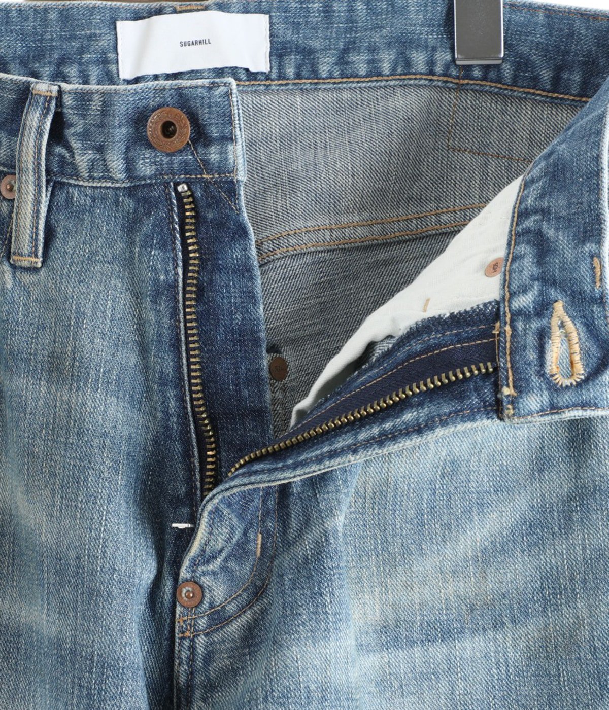 FADED MODERN DENIM PANTS WIDE CUT | SUGARHILL(シュガーヒル