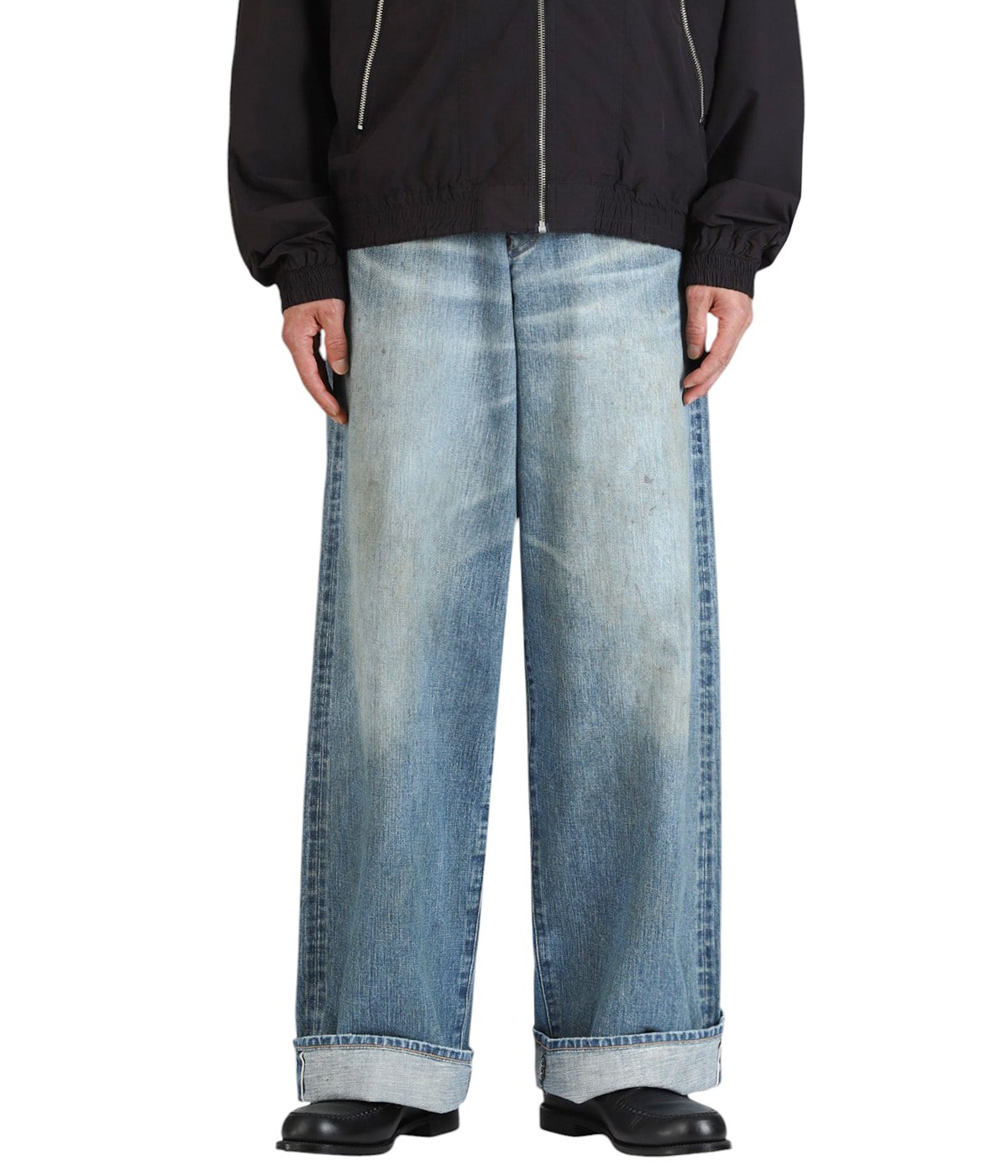 FADED MODERN DENIM PANTS WIDE CUT | SUGARHILL(シュガーヒル