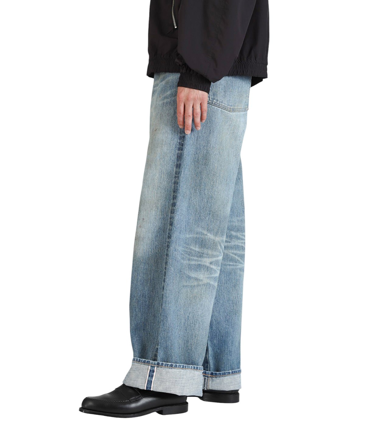 FADED MODERN DENIM PANTS WIDE CUT | SUGARHILL(シュガーヒル