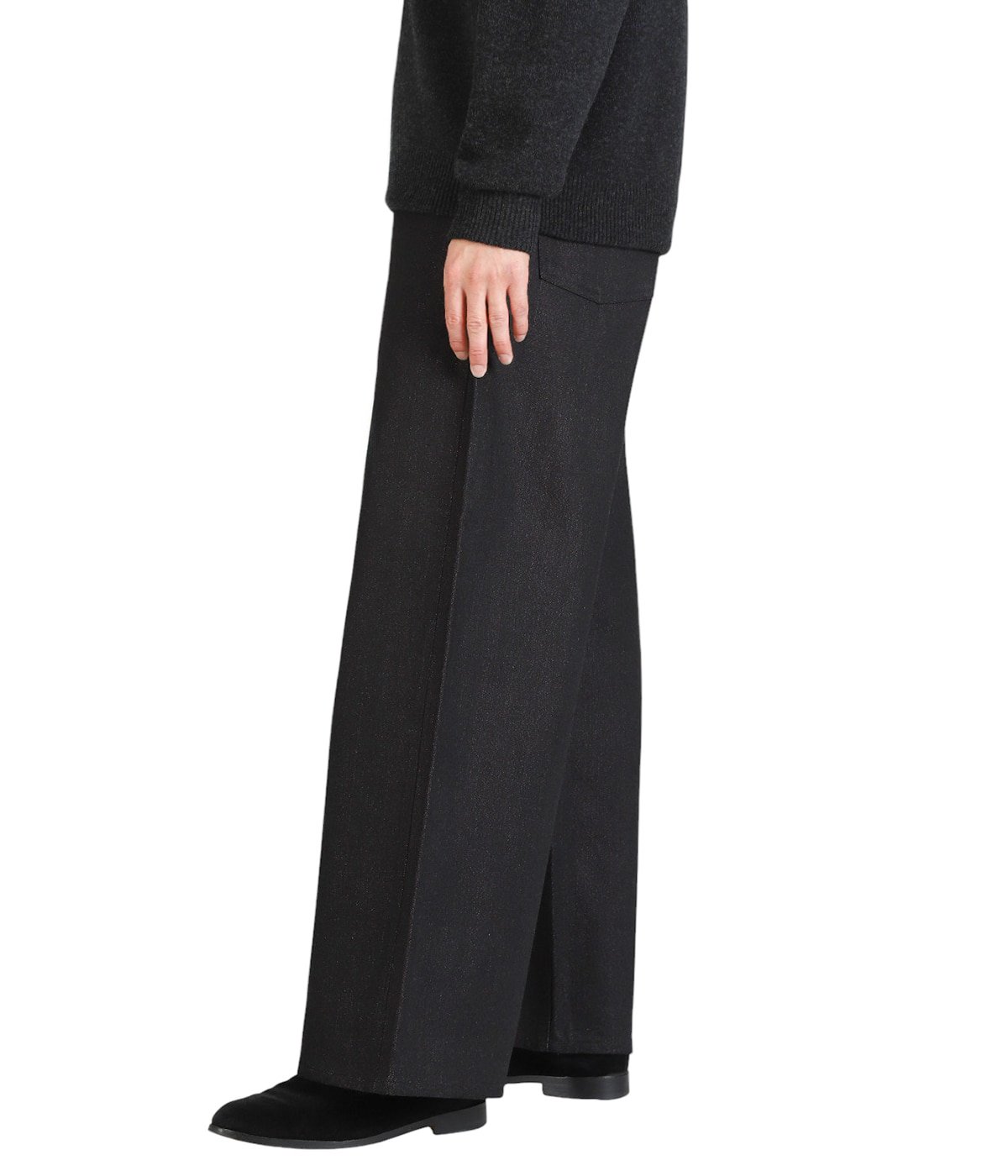 TWISTED HEATHER DENIM PANTS WIDE CUT | SUGARHILL(シュガーヒル