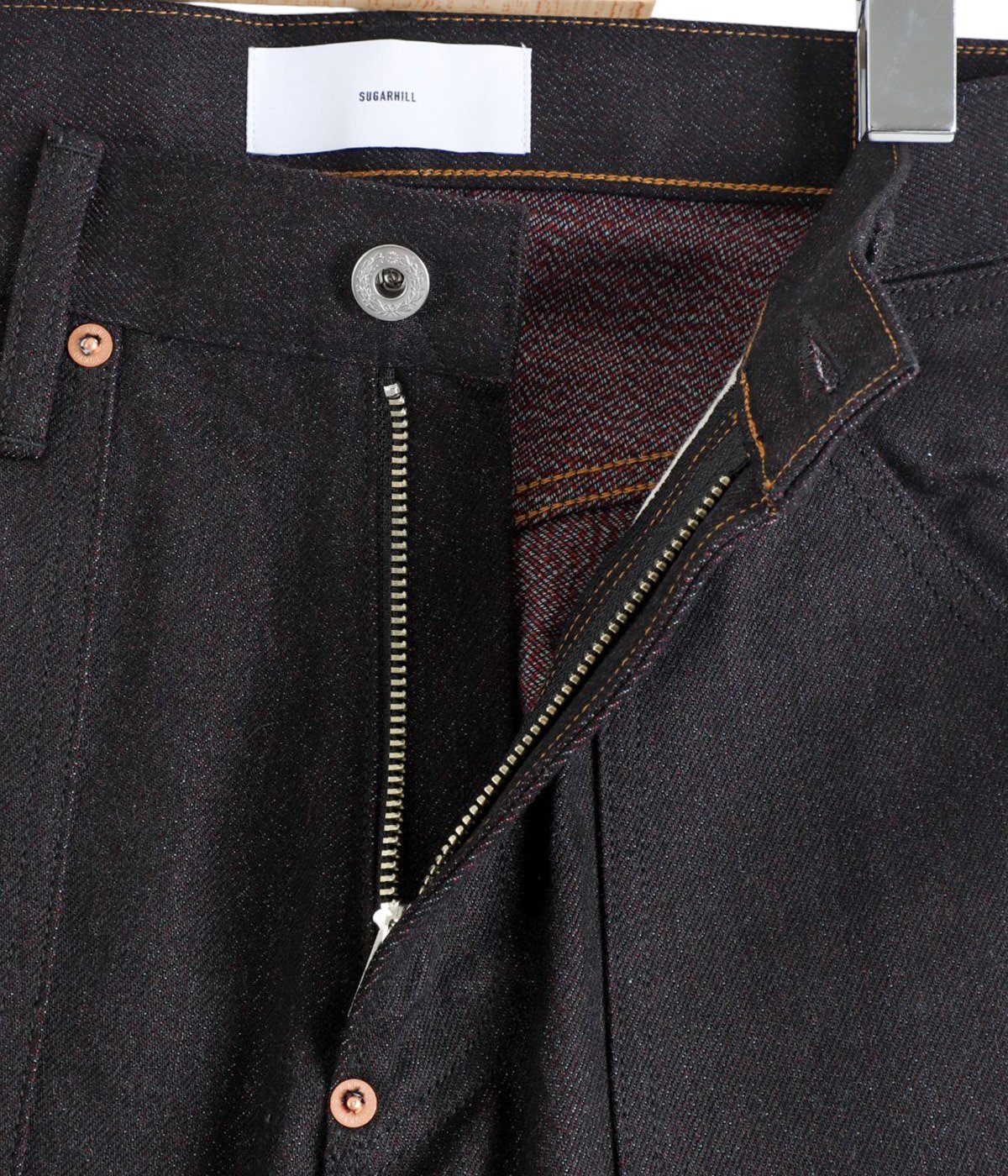 TWISTED HEATHER DENIM PANTS DOUBLE KNEE | SUGARHILL(シュガーヒル