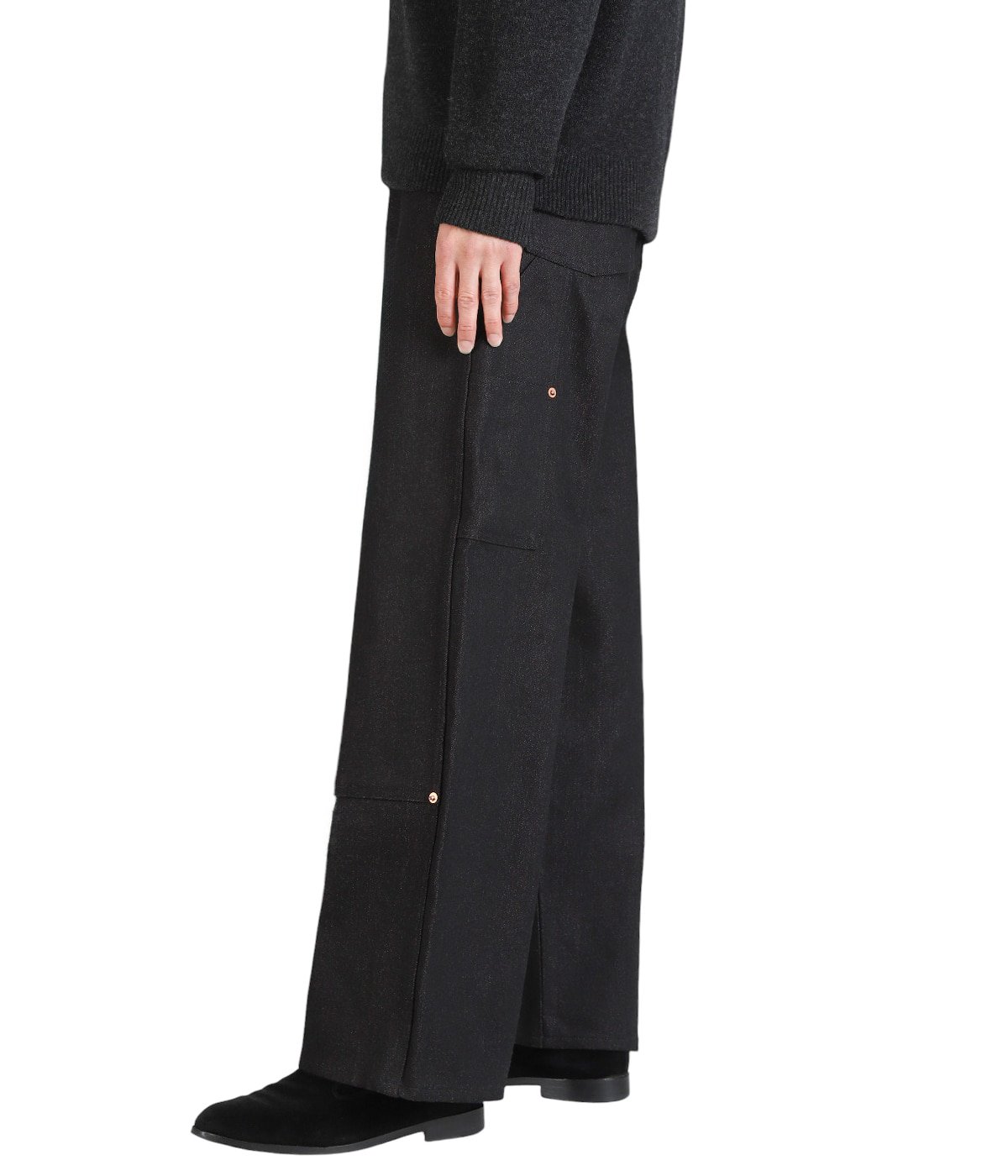 TWISTED HEATHER DENIM PANTS DOUBLE KNEE | SUGARHILL(シュガーヒル