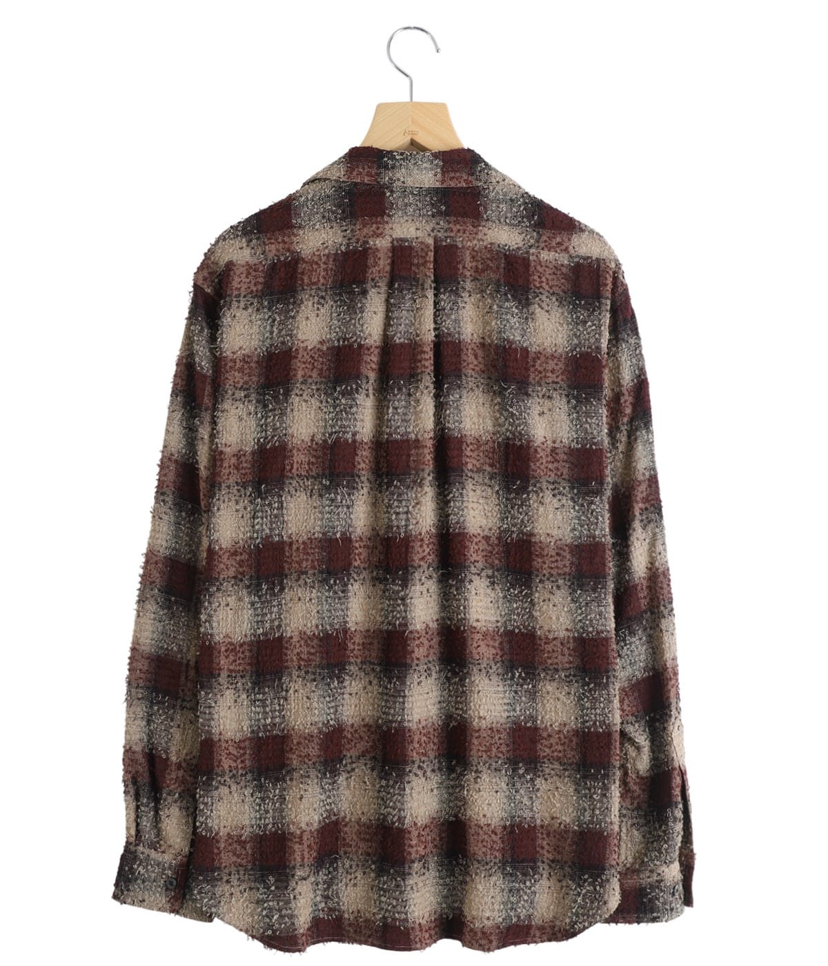 HAIRLY PLAID OPEN COLLOR SHIRTS | SUGARHILL(シュガーヒル