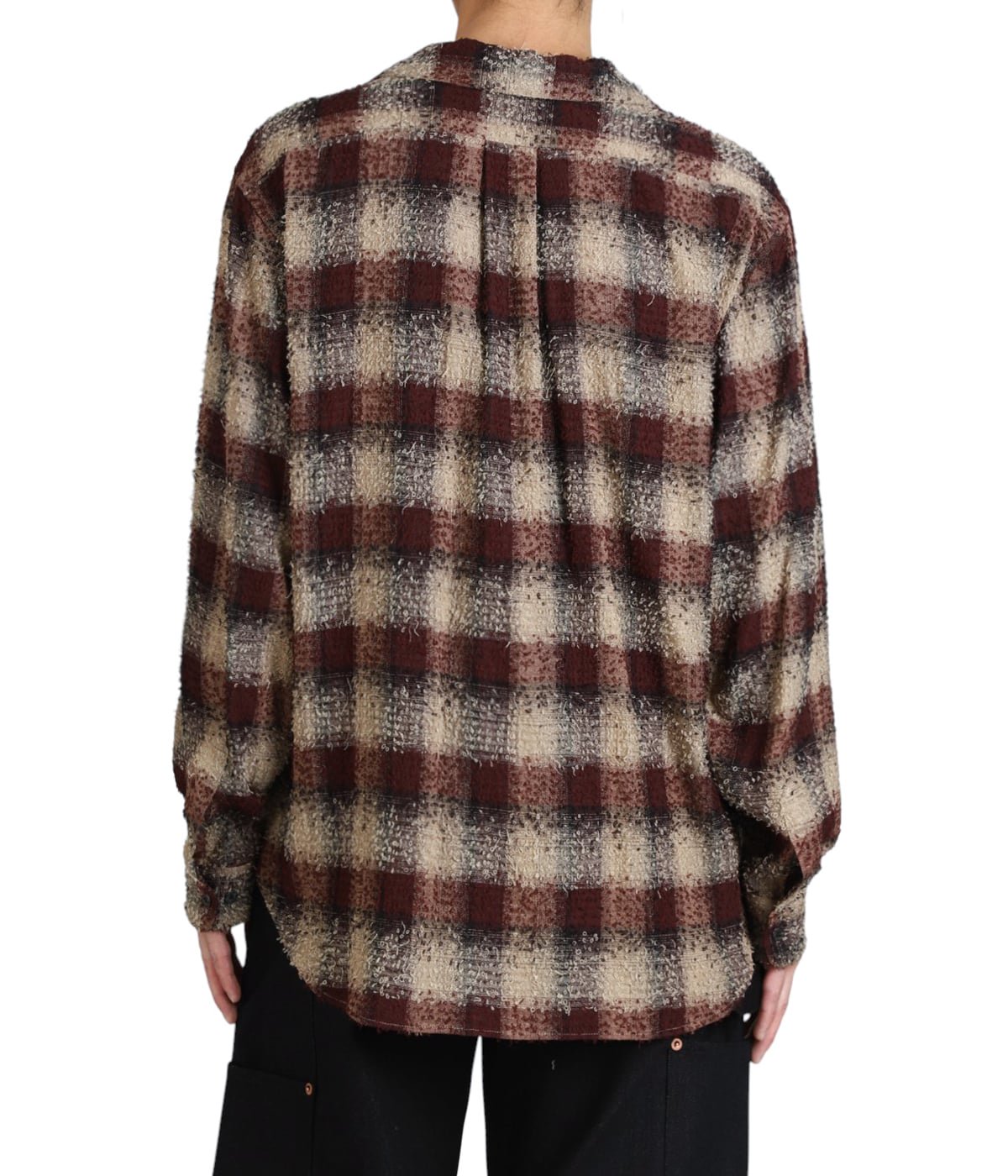HAIRLY PLAID OPEN COLLOR SHIRTS | SUGARHILL(シュガーヒル