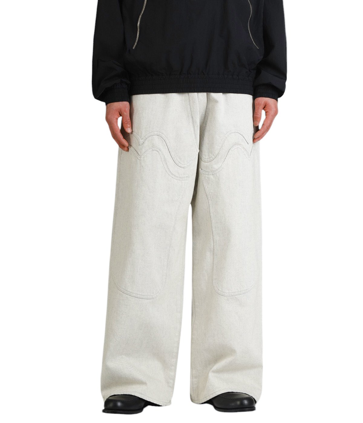 SUGARHILL(シュガーヒル)のHERRINGBONE WIDE TROUSERSの通販