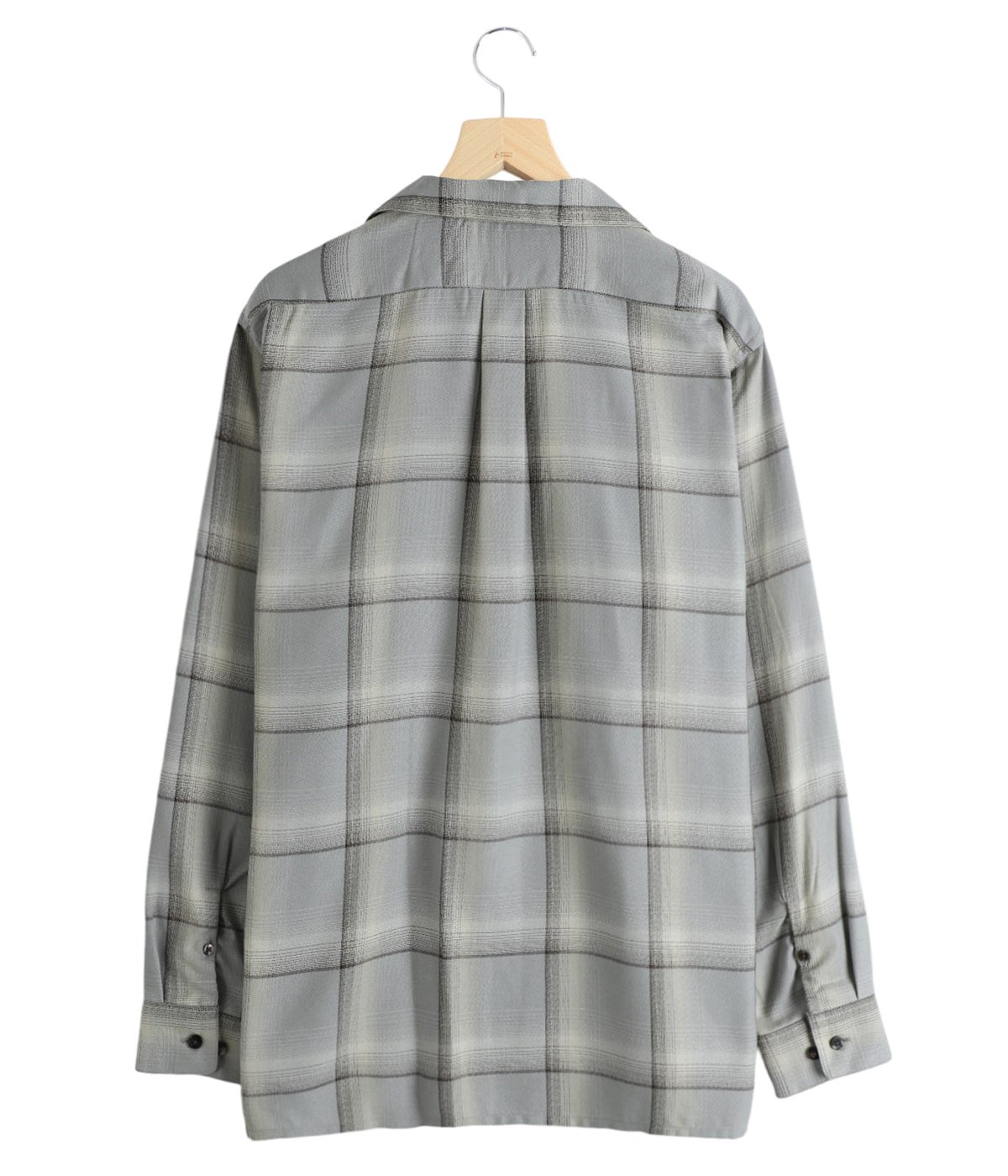 OMBRE PLAID OPEN COLLAR SHIRTS | SUGARHILL(シュガーヒル OMBRE PLAID OPEN COLLAR SHIRTS | SUGARHILL(シュガーヒル
