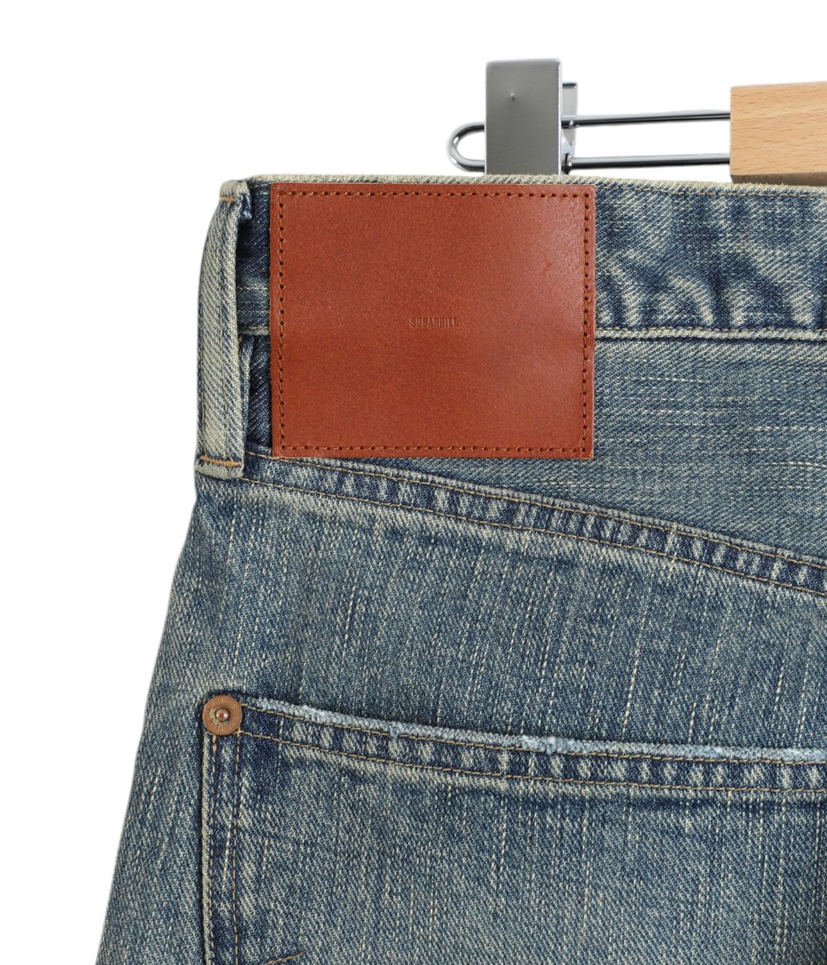DAMAGED MODERN DENIM PANTS WIDE CUT | SUGARHILL(シュガーヒル