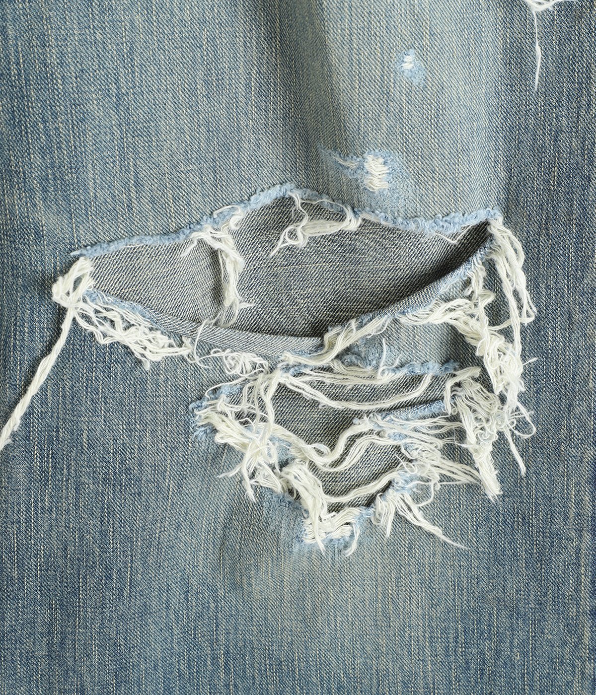 DAMAGED MODERN DENIM PANTS WIDE CUT | SUGARHILL(シュガーヒル