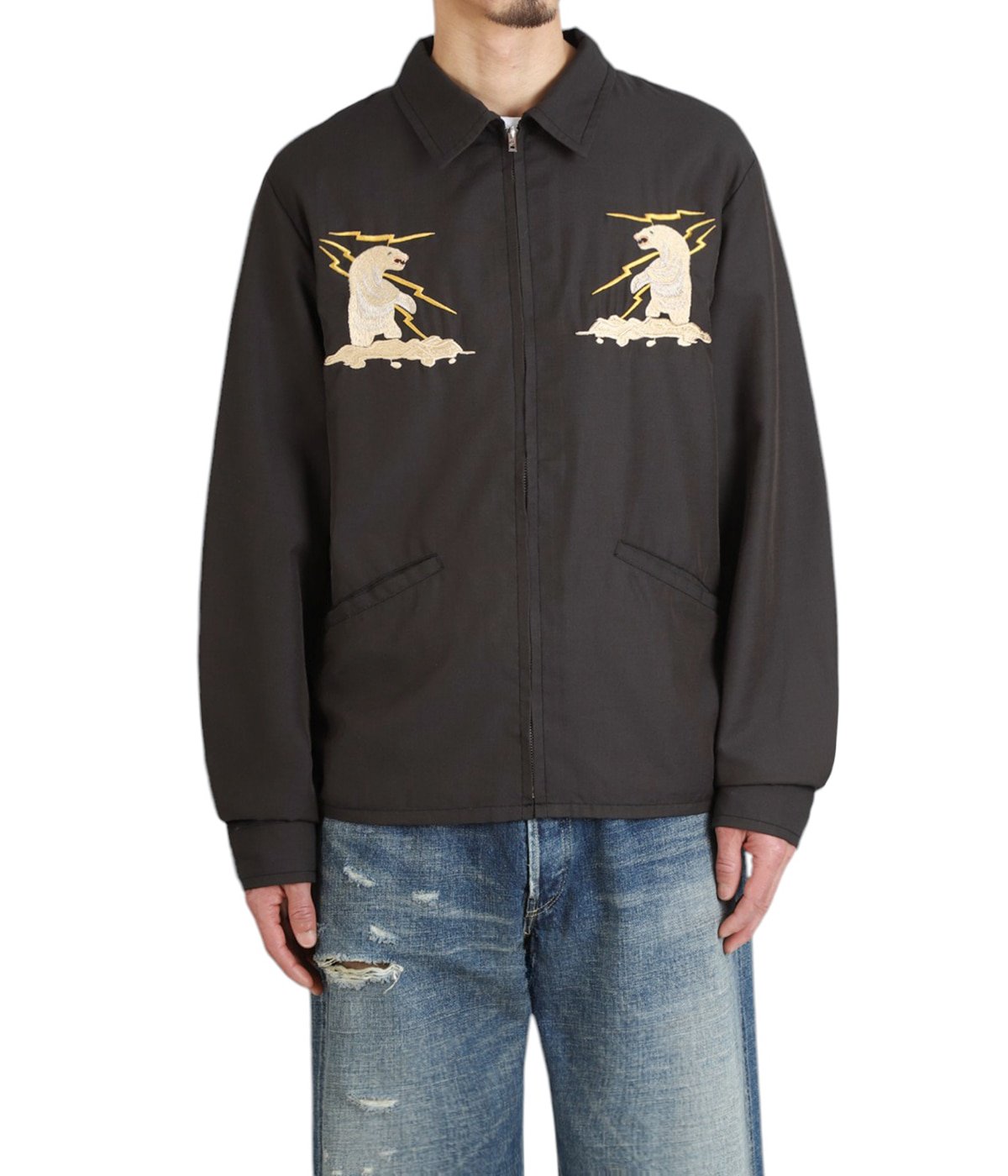 ジャケット・アウター GOLD ALASKA JACKET AGEDMODEL gold 