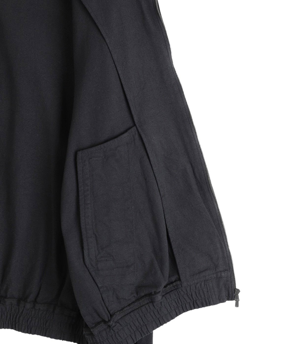 COTTON / SILK DUCK TRACK JACKET | GOLD(ゴールド) / アウター