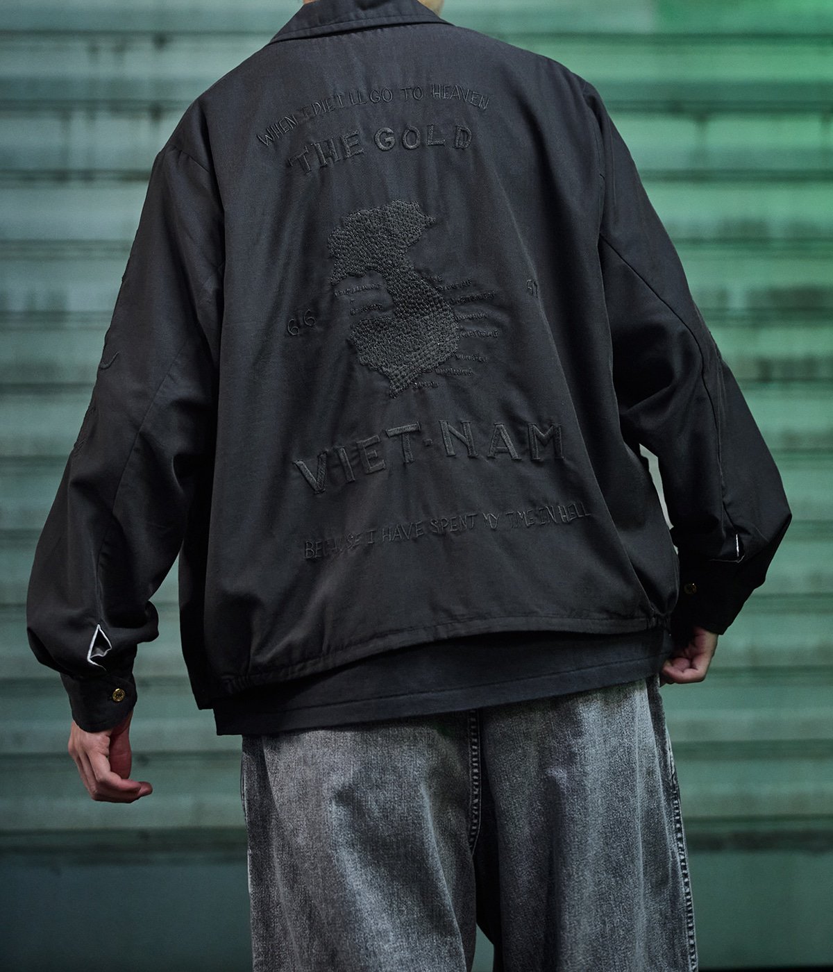 別注】VIETNAM JACKET AGED MODEL “福禄寿“ | GOLD(ゴールド