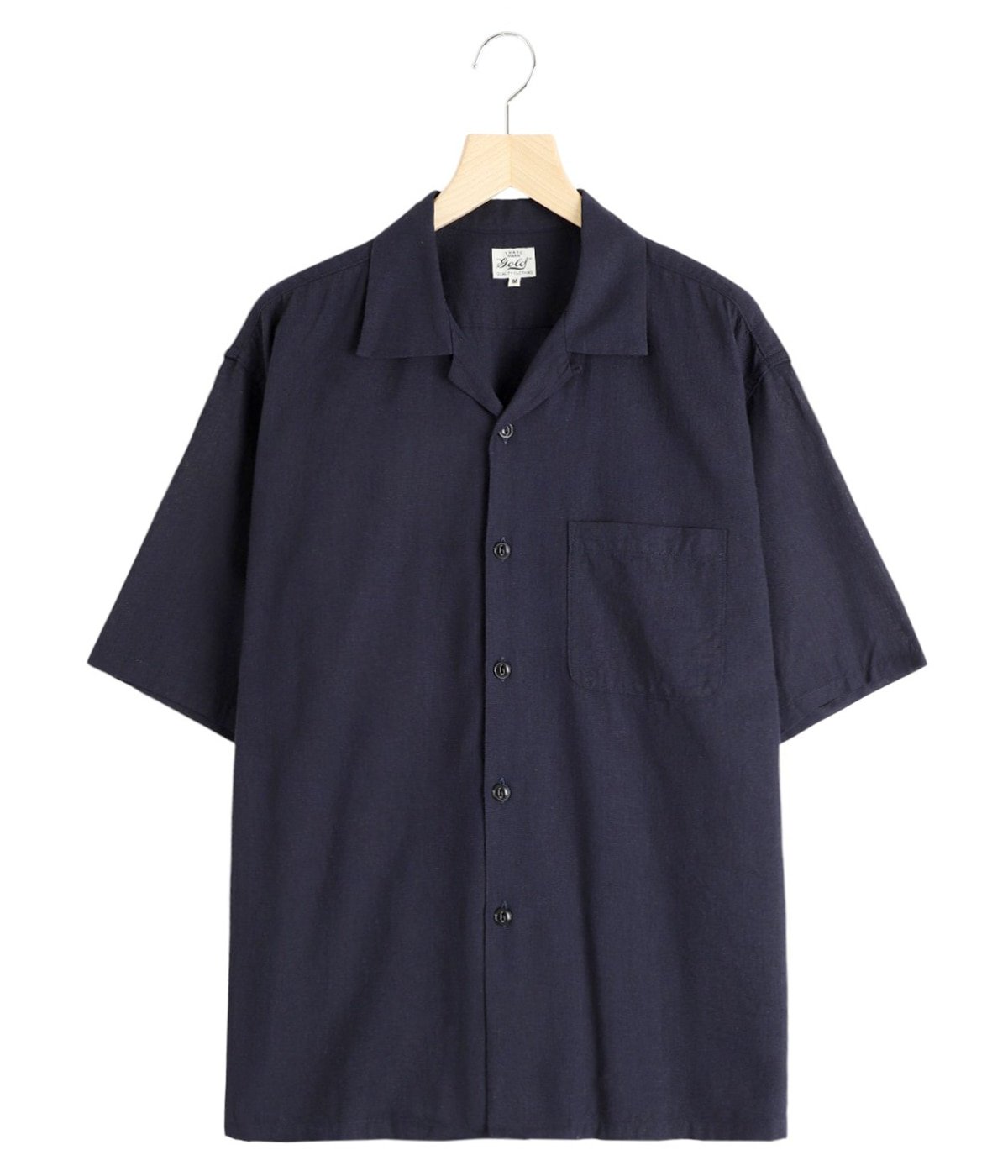 ゴールド　VAT DYE CHAMBRAY OPEN SHIRT GOLD(ゴールド) VAT DYE CHAMBRAY OPEN SHIRT / GL394