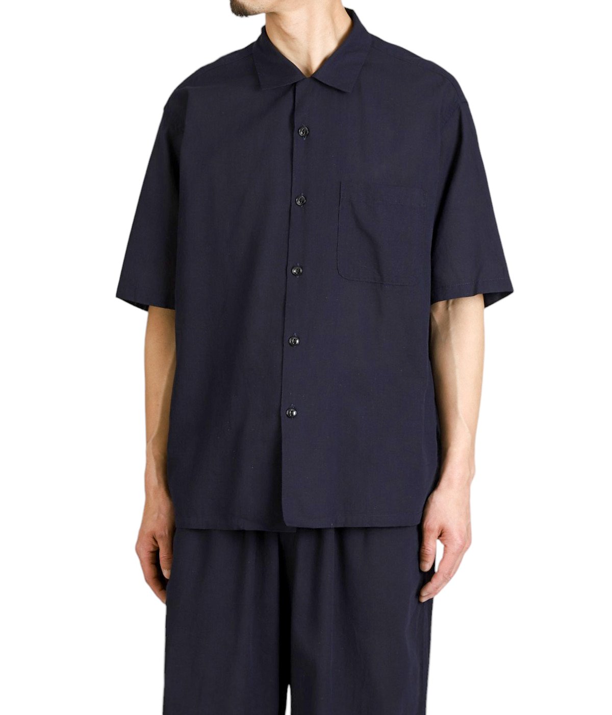 VAT DYE CHAMBRAY OPEN SHIRT | GOLD(ゴールド) / トップス 半袖