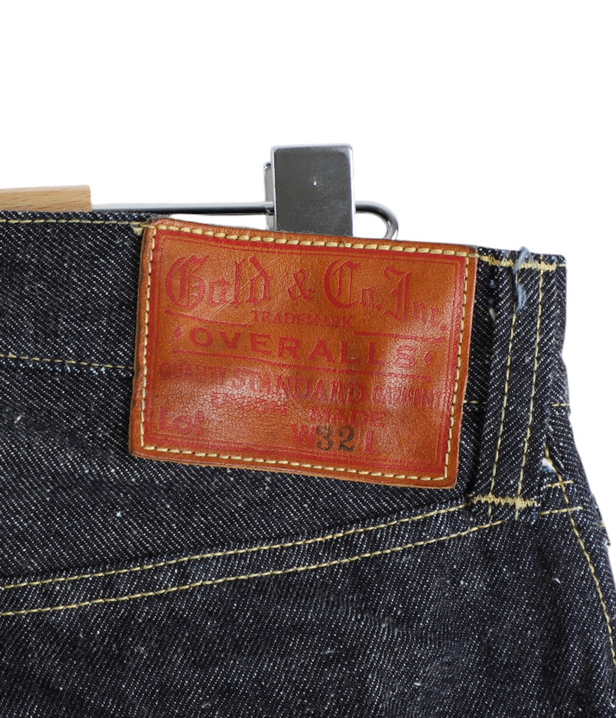 RECYCLED WASTE SUVIN COTTON YARN 14oz DENIM 5POCKET WIDE