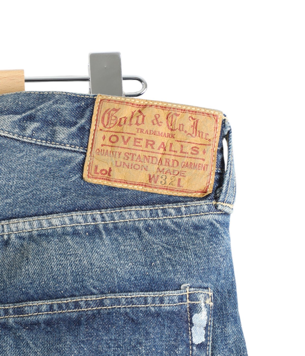 RECYCLED WASTE SUVIN COTTON YARN 14oz DENIM 5POCKET STRAIGHT