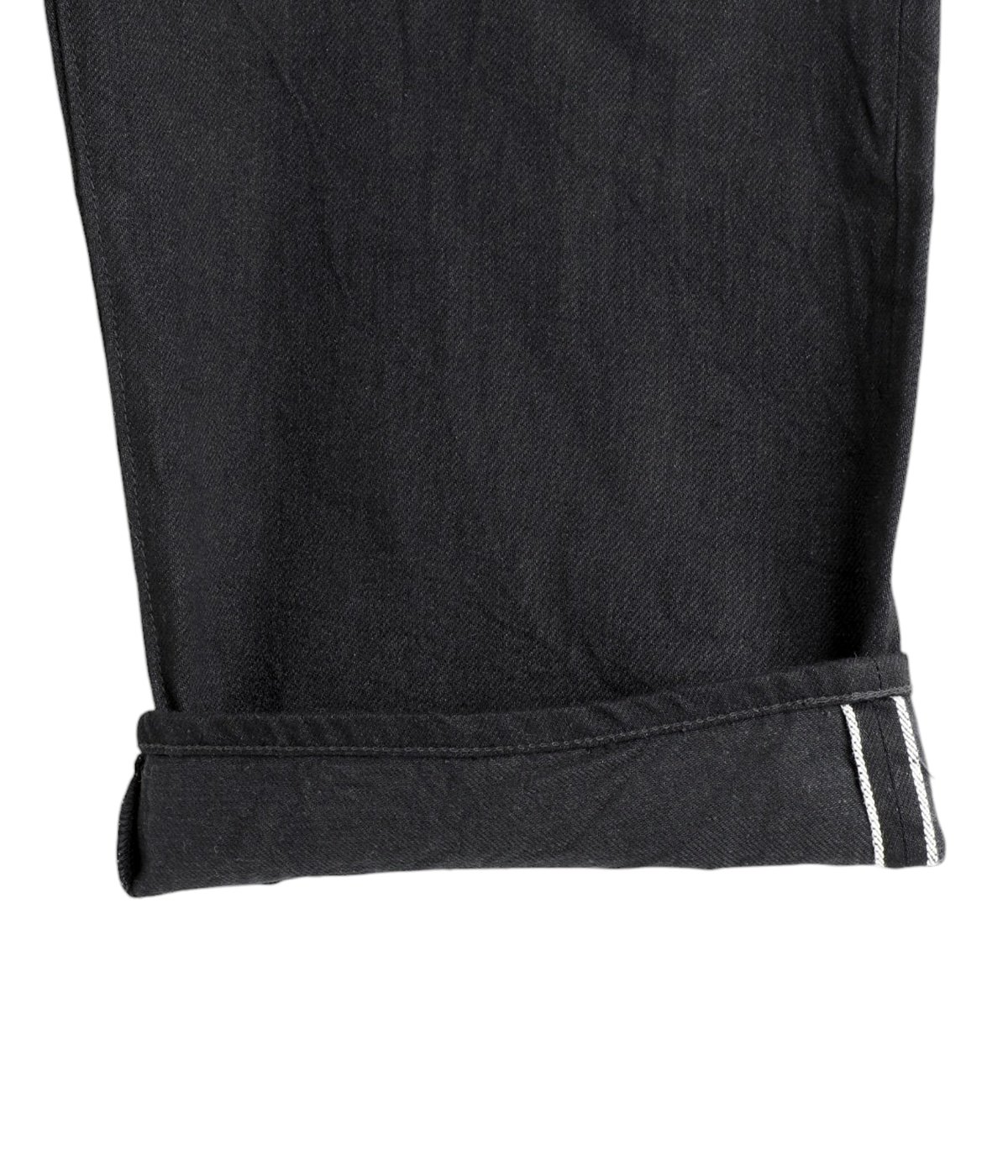 RECYCLED WASTE SUVIN COTTON YARN 11.5oz DENIM 5POCKET WIDE PANTS