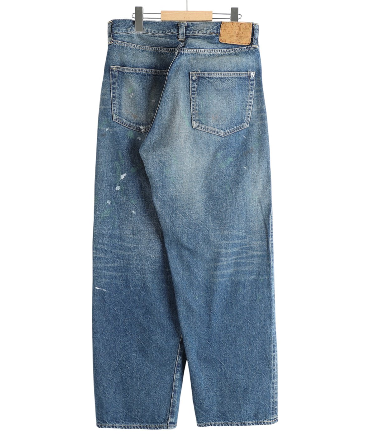RECYCLED WASTE SUVIN COTTON YARN 11.5oz DENIM 5POCKET WIDE