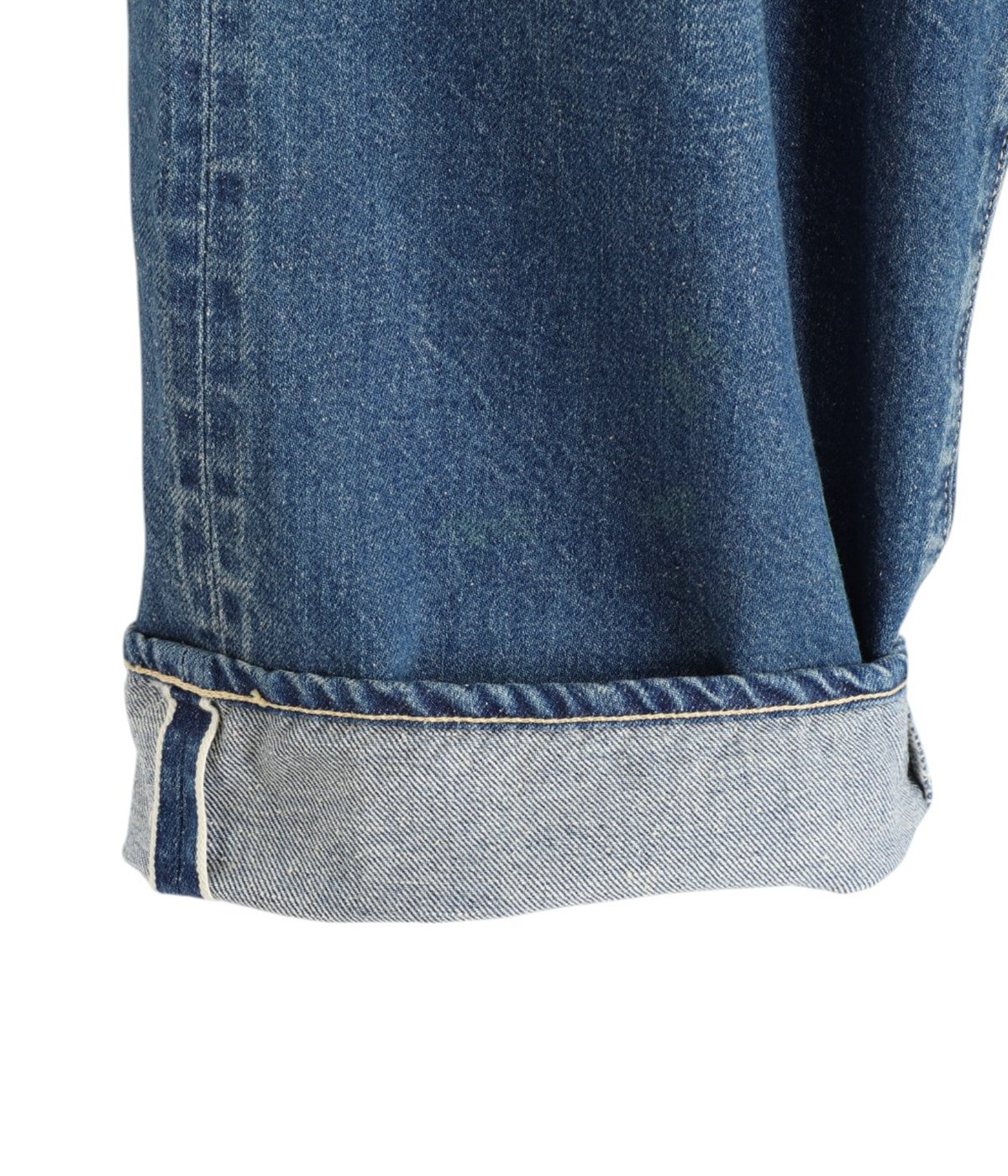 RECYCLED WASTE SUVIN COTTON YARN 11.5oz DENIM 5POCKET WIDE