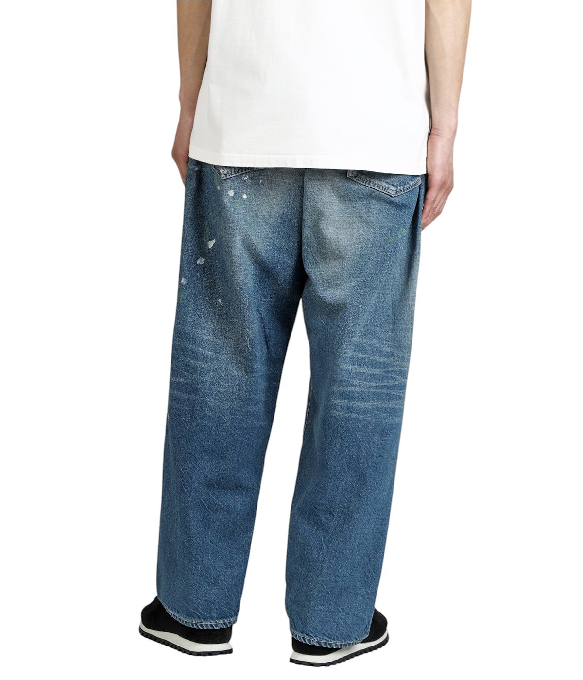 RECYCLED WASTE SUVIN COTTON YARN 11.5oz DENIM 5POCKET WIDE