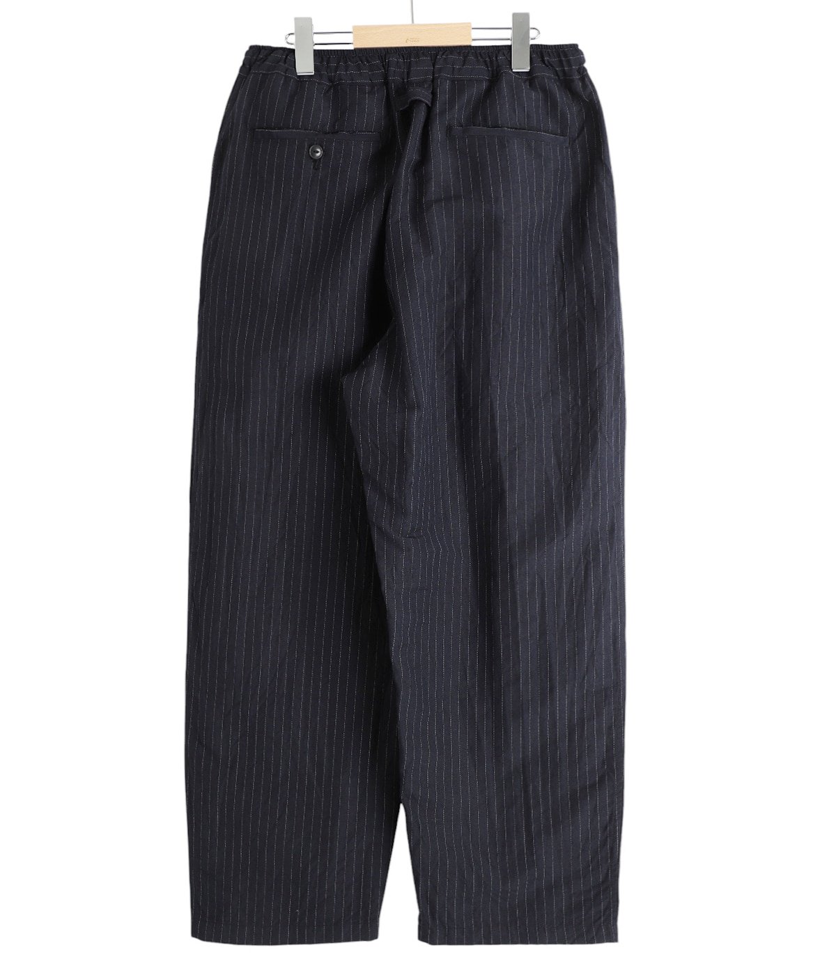LINEN / WOOL TROPICAL 1TUCK WIDE EASY PANTS | GOLD(ゴールド LINEN / WOOL TROPICAL 1TUCK WIDE EASY PANTS | GOLD(ゴールド
