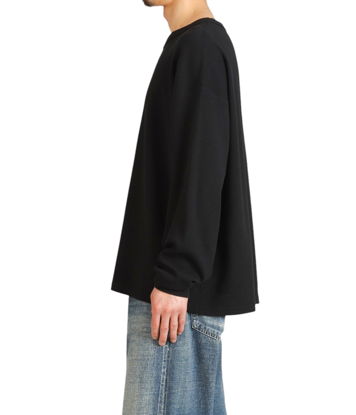 model(175cm / 60kg)B85 W75 H92 着用サイズ：M