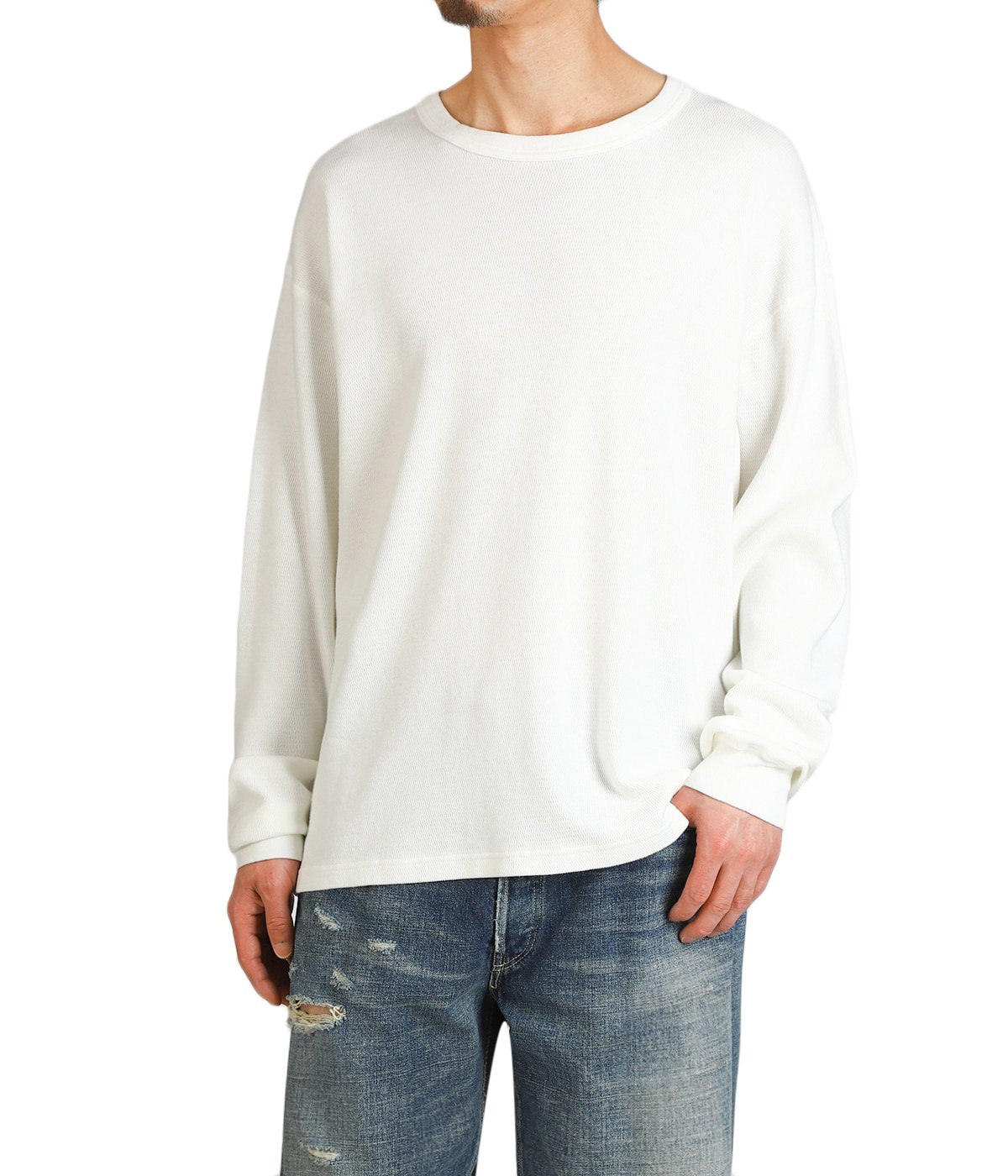 model(175cm / 60kg)B85 W75 H92 着用サイズ：M