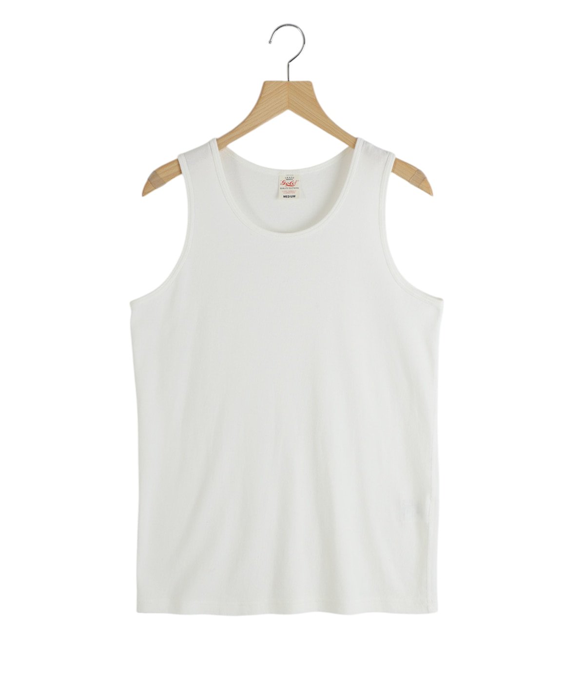 30/1 ORGANIC COTTON 1-PACK REGULAR TANKTOP | GOLD(ゴールド 30/1 ORGANIC COTTON 1-PACK REGULAR TANKTOP | GOLD(ゴールド